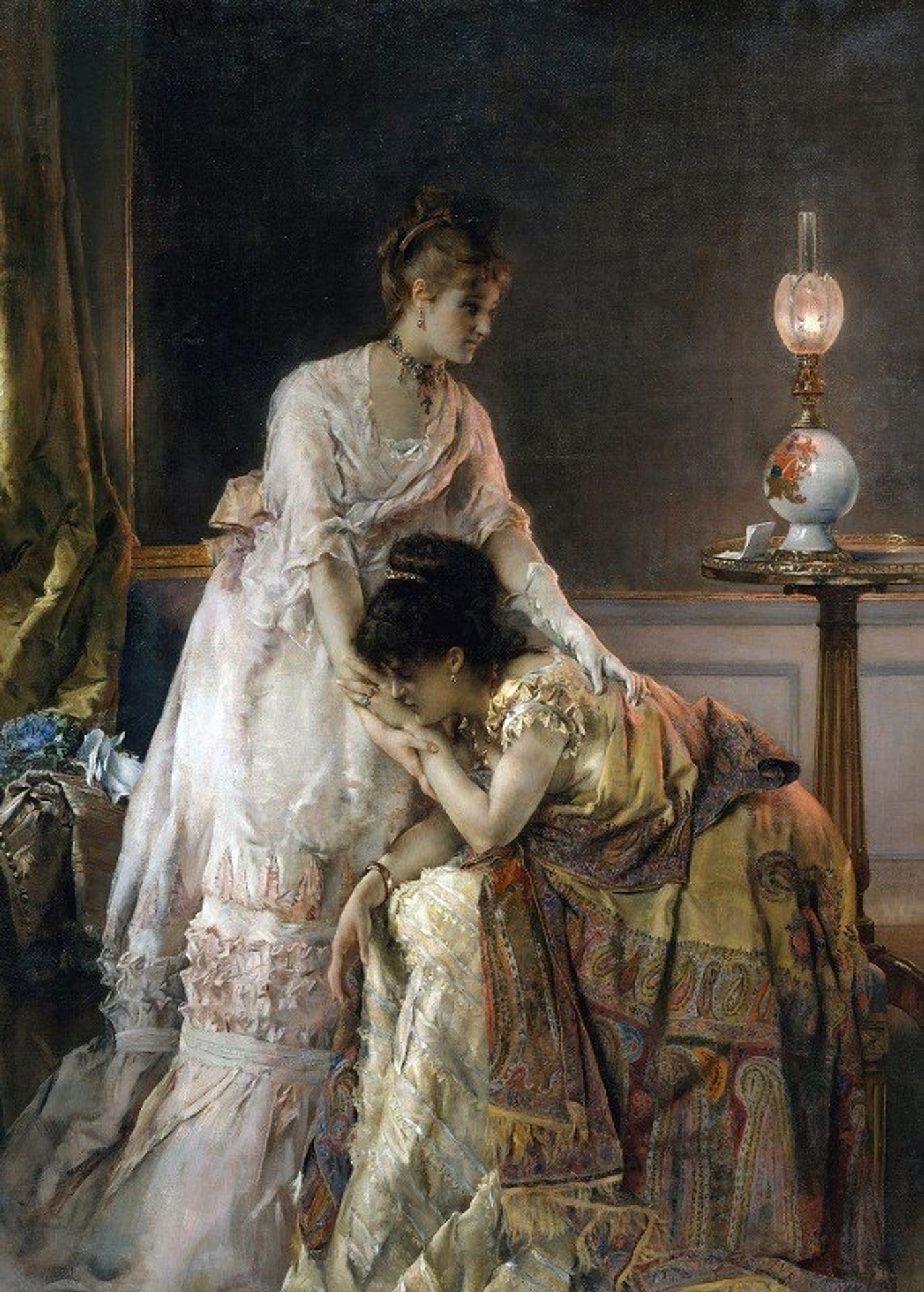 After the Ball by Alfred Stevens