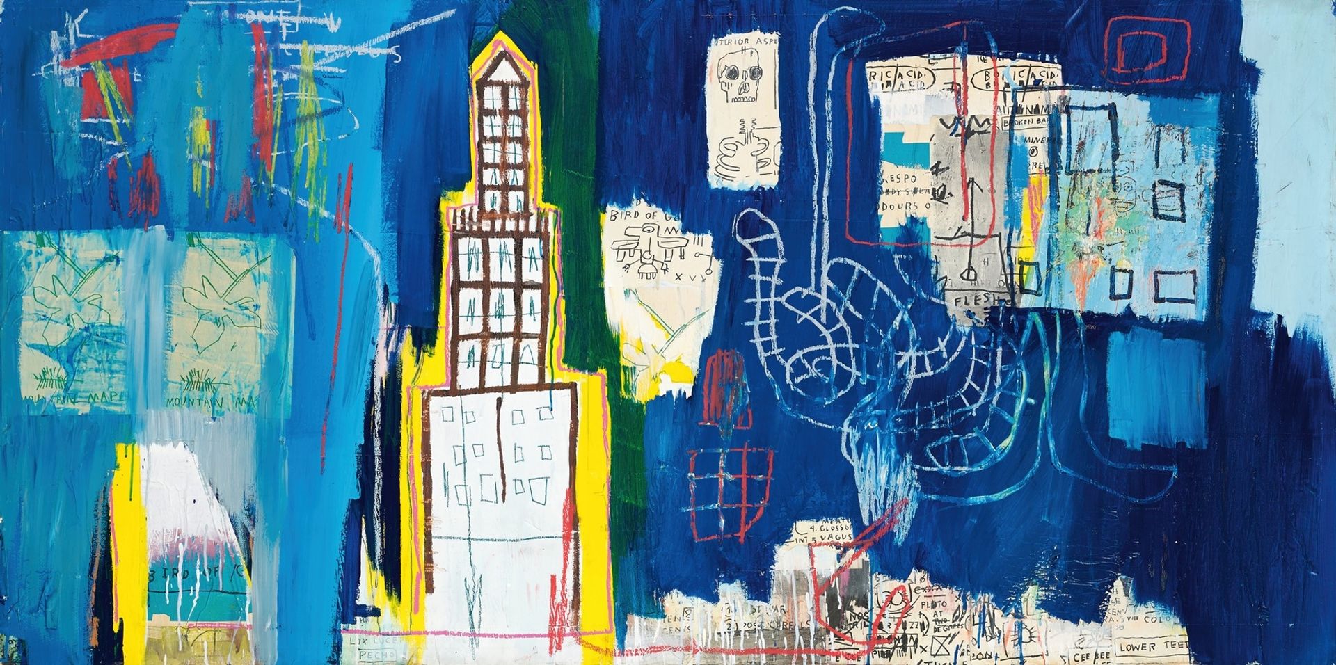 JUSTCOME SUIT by Jean-Michel Basquiat