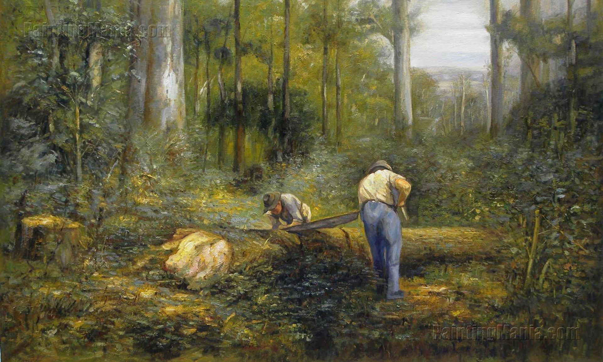 Bush Sawyers by Frederick McCubbin