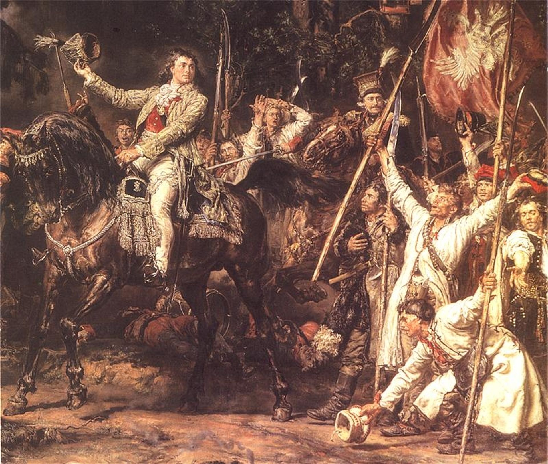 Kosciuszko Raclawice by Jan Matejko