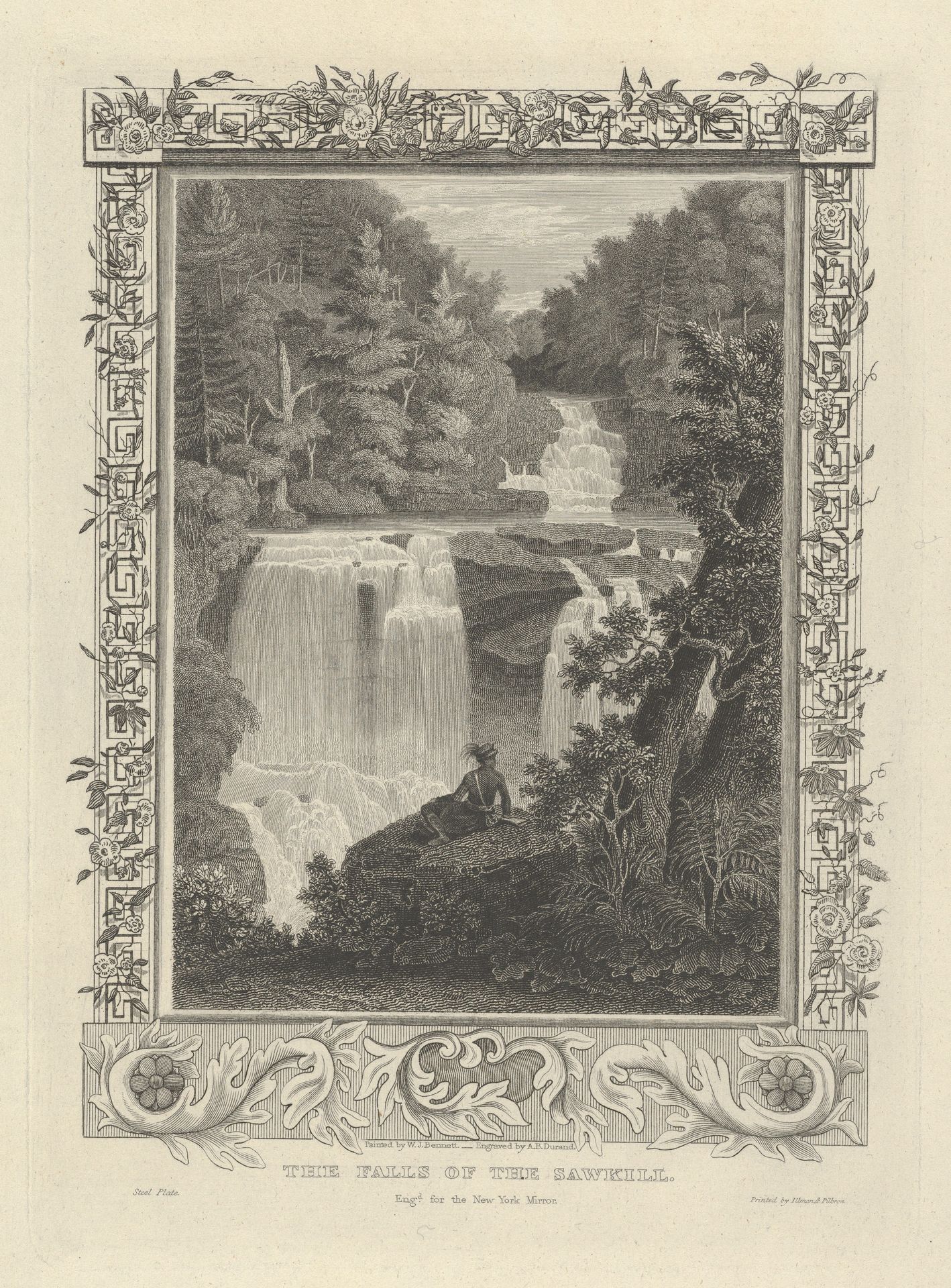 The Falls of the Sawkill by Asher Brown Durand