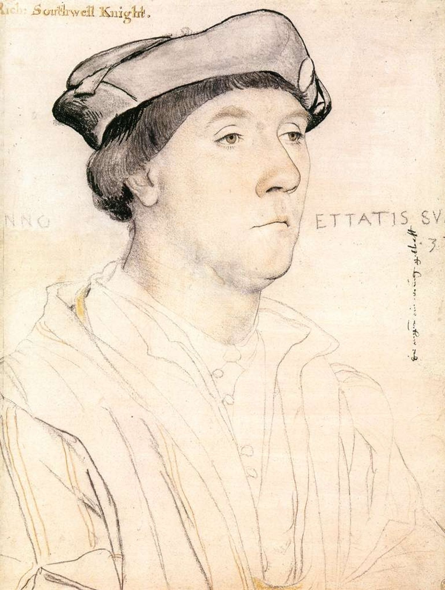 Portrait of Sir Richard Southwell by Hans Holbein the Younger