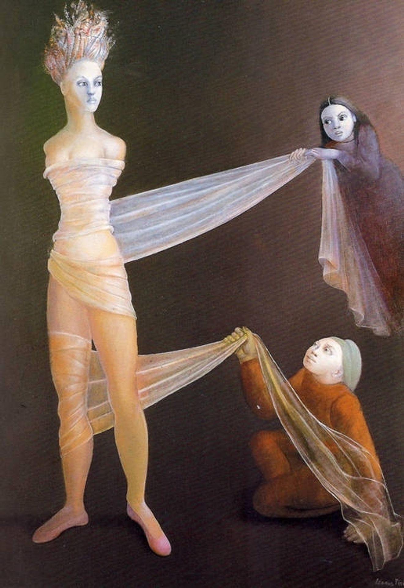 Cariatide délivrée by Léonor Fini