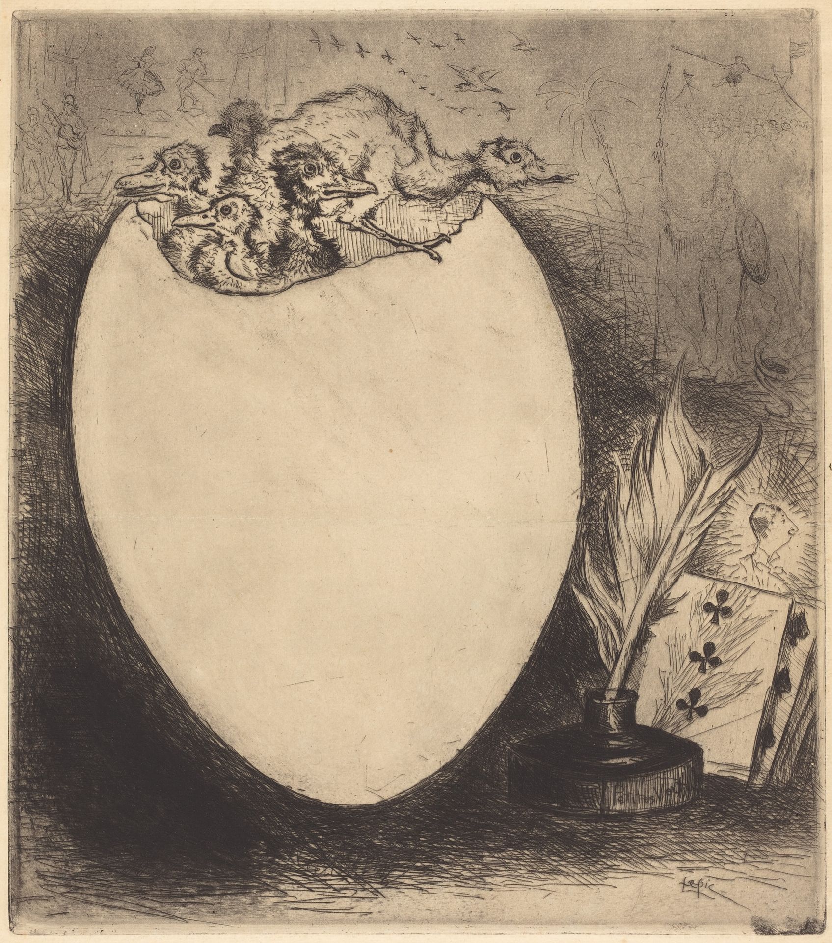 Les Oeufs de Pâques by Vicomte Ludovic Lepic