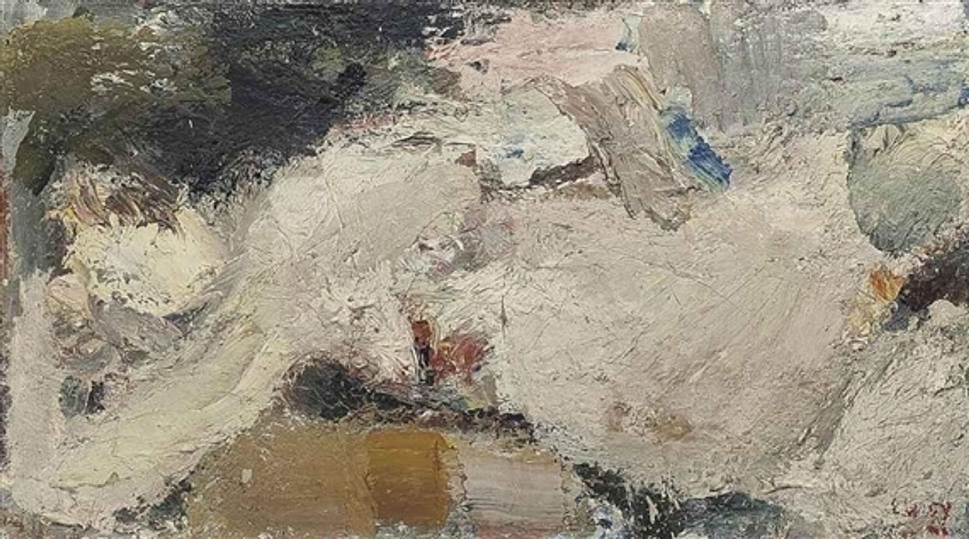 Untitled by Eugene Leroy