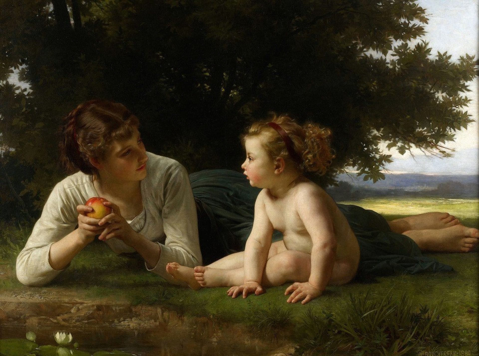 Temptation by William Bouguereau
