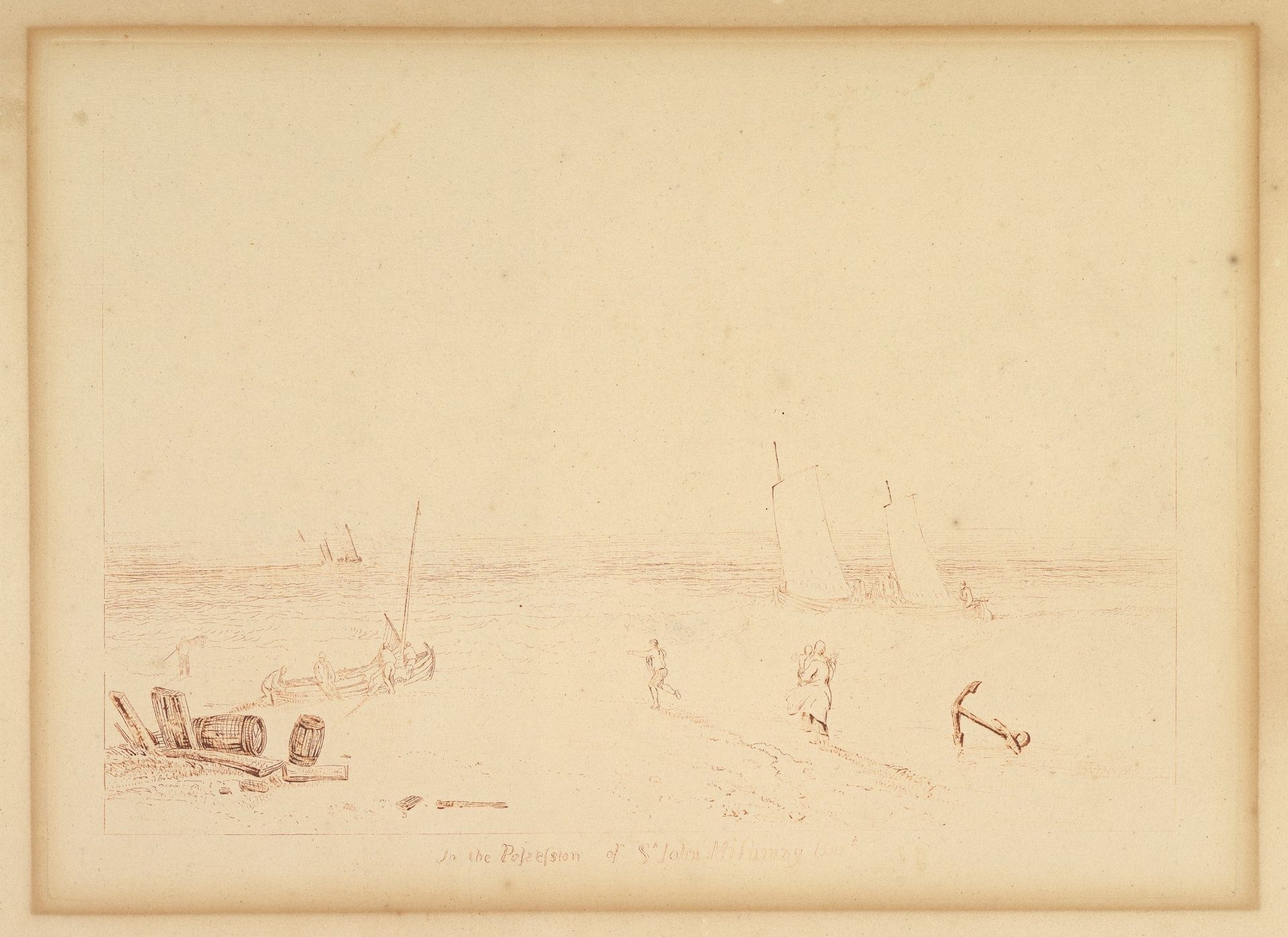 The Mildmay Sea-Piece (Liber Studiorum, part XIII, plate 40) by Joseph Mallord William Turner