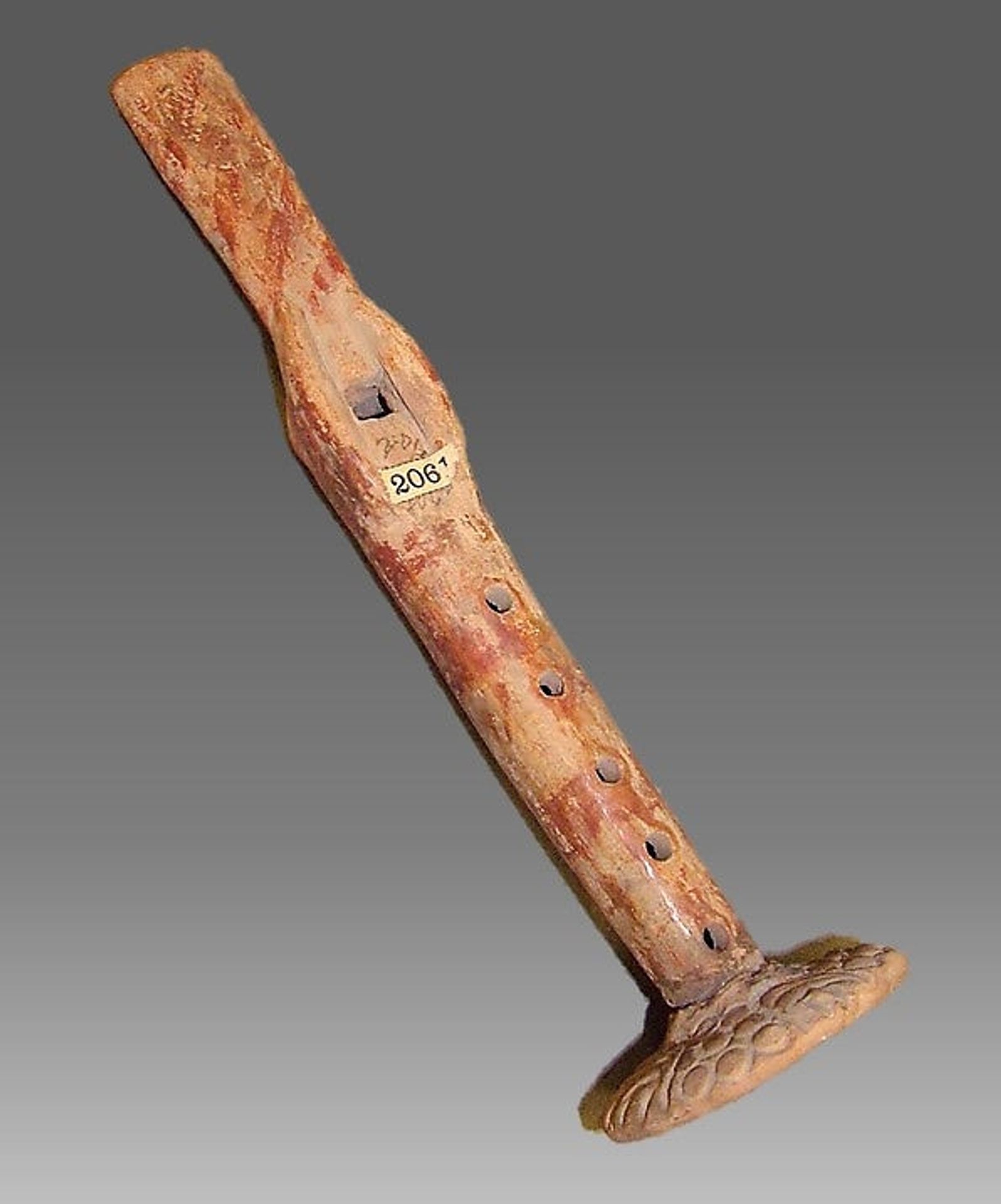 Uilacapitztli (Pottery Flute) by Aztec Art