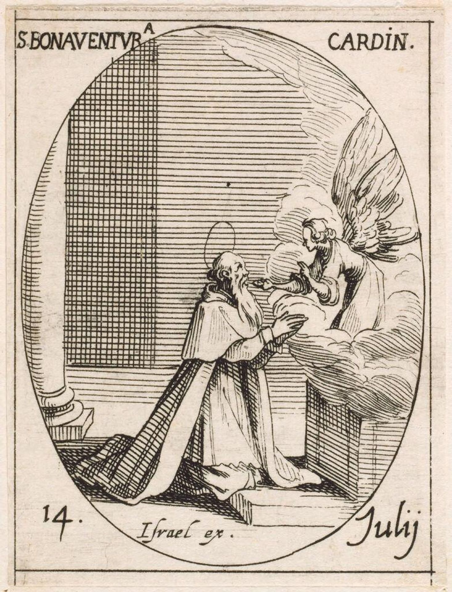 Saint Bonaventure by Jacques Callot
