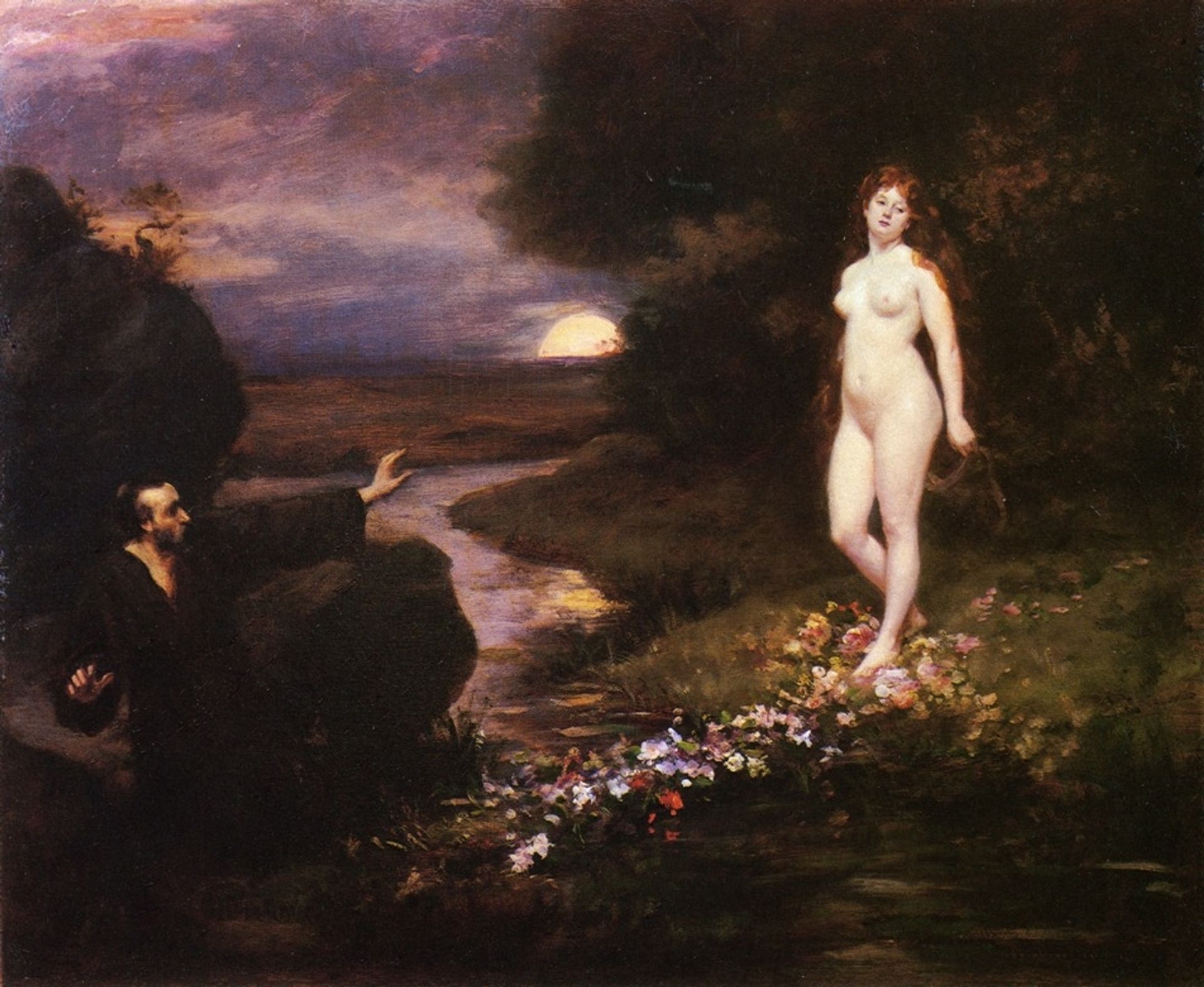 The Vision of Saint Catherine by Carolus-Duran