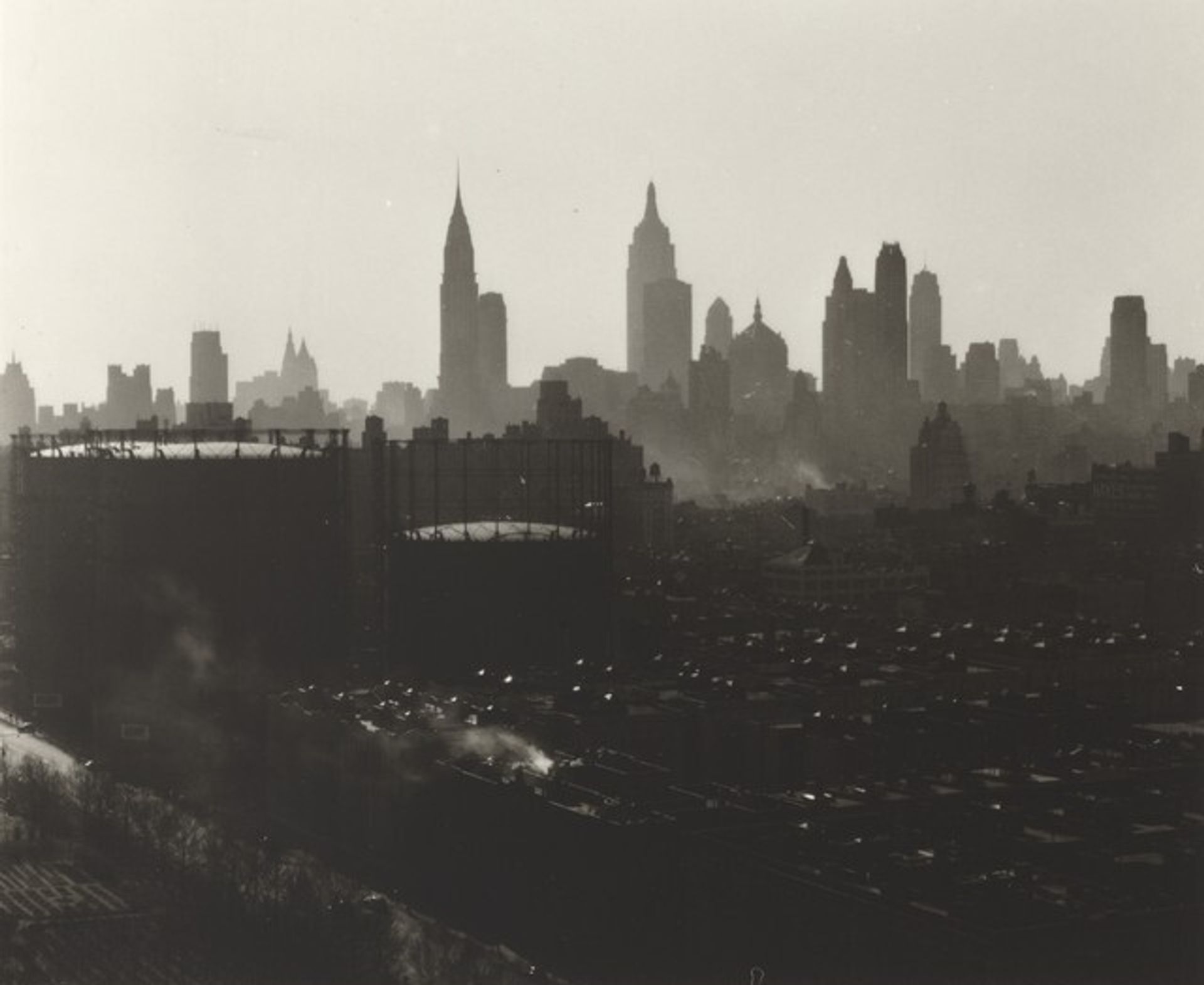New York Skyline by Dorothy Norman