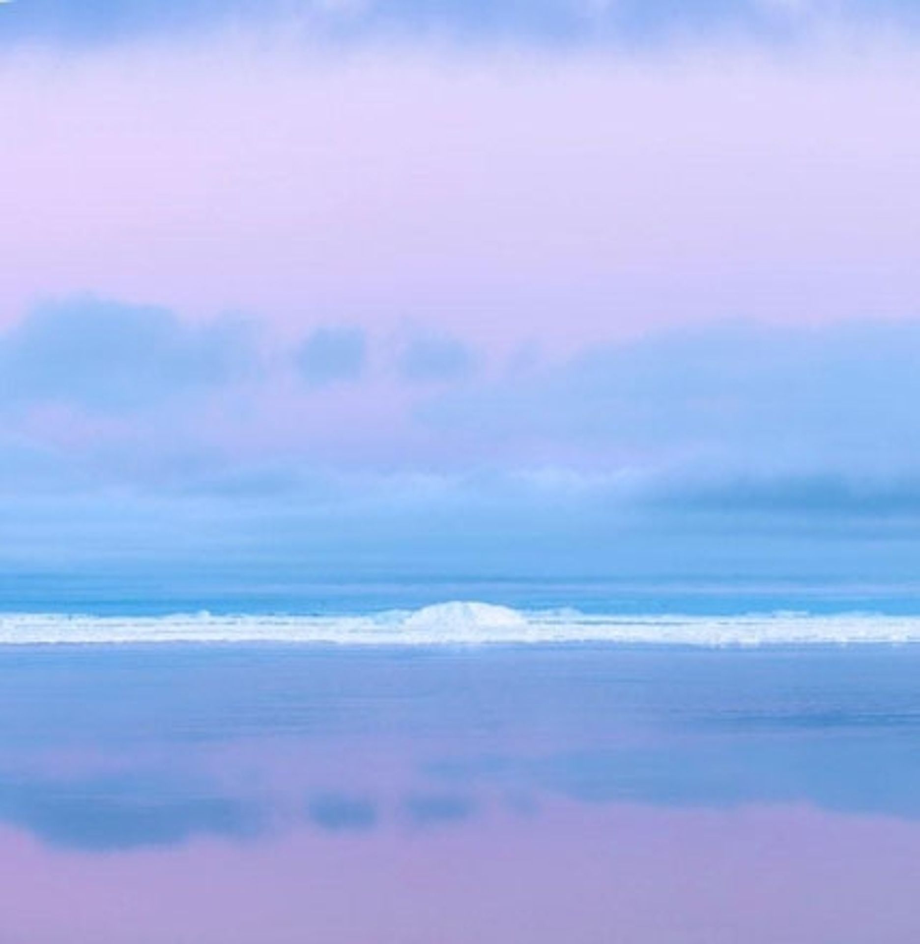 Pink Dusk, Antarctica by David Burdeny