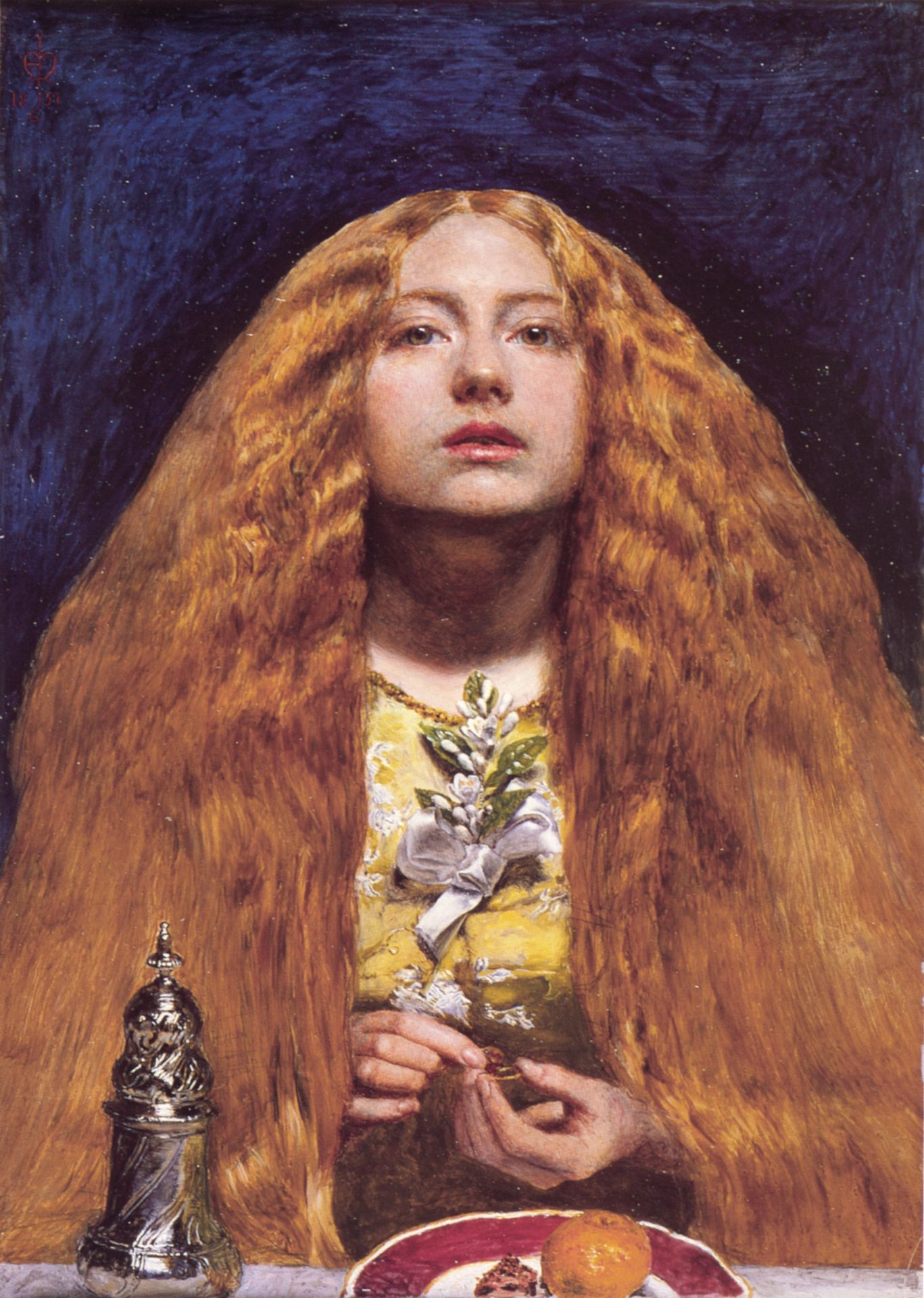 The Bridesmaid by Sir John Everett Millais
