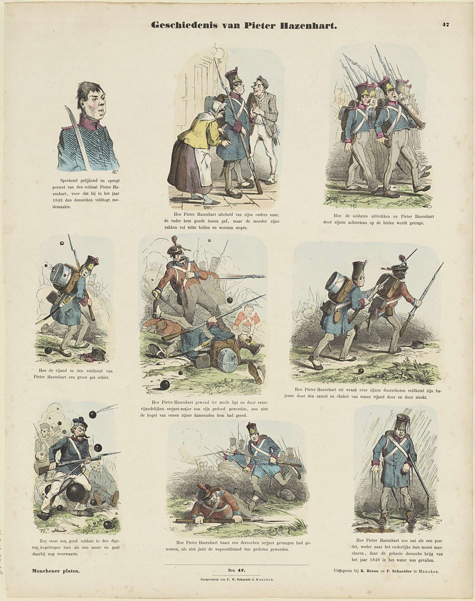 Geschiedenis van Pieter Hazenhart by W. Lichtenheld