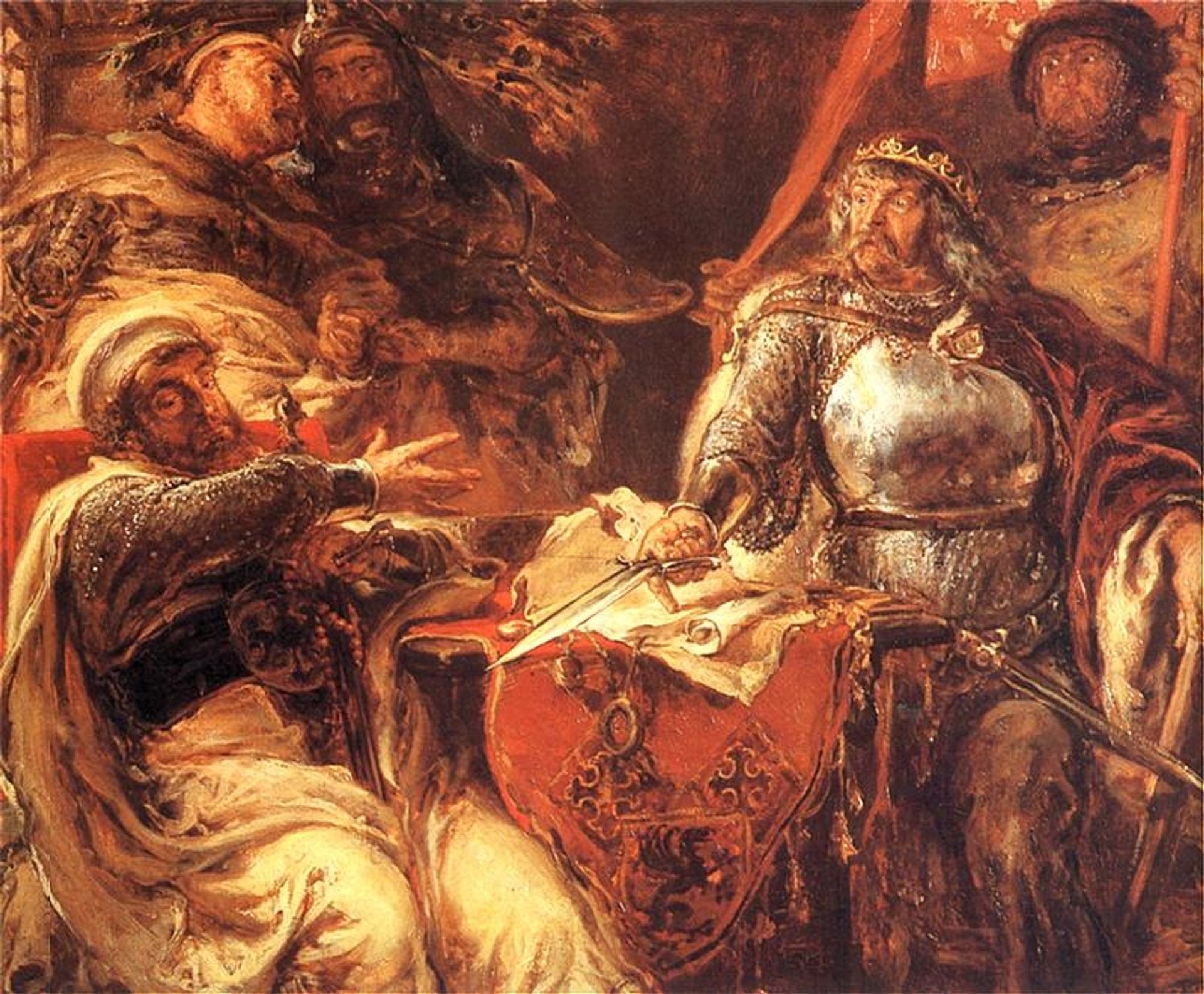 Wladyslaw the Short by Jan Matejko