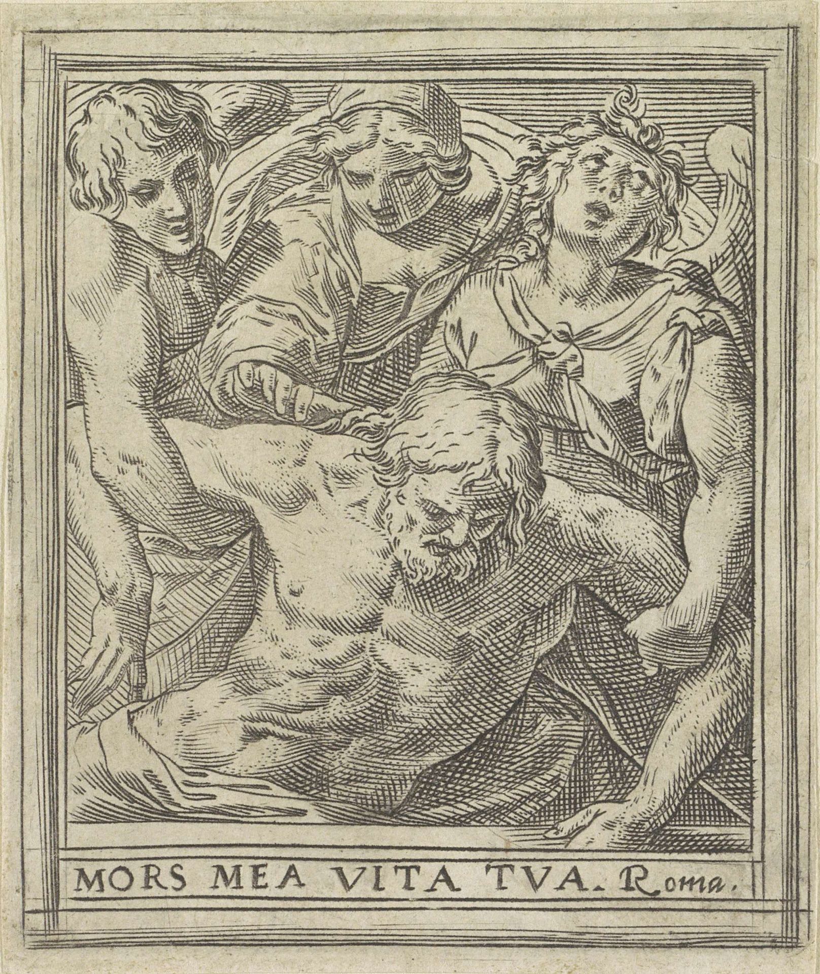 Corpus Christi by Agostino Carracci