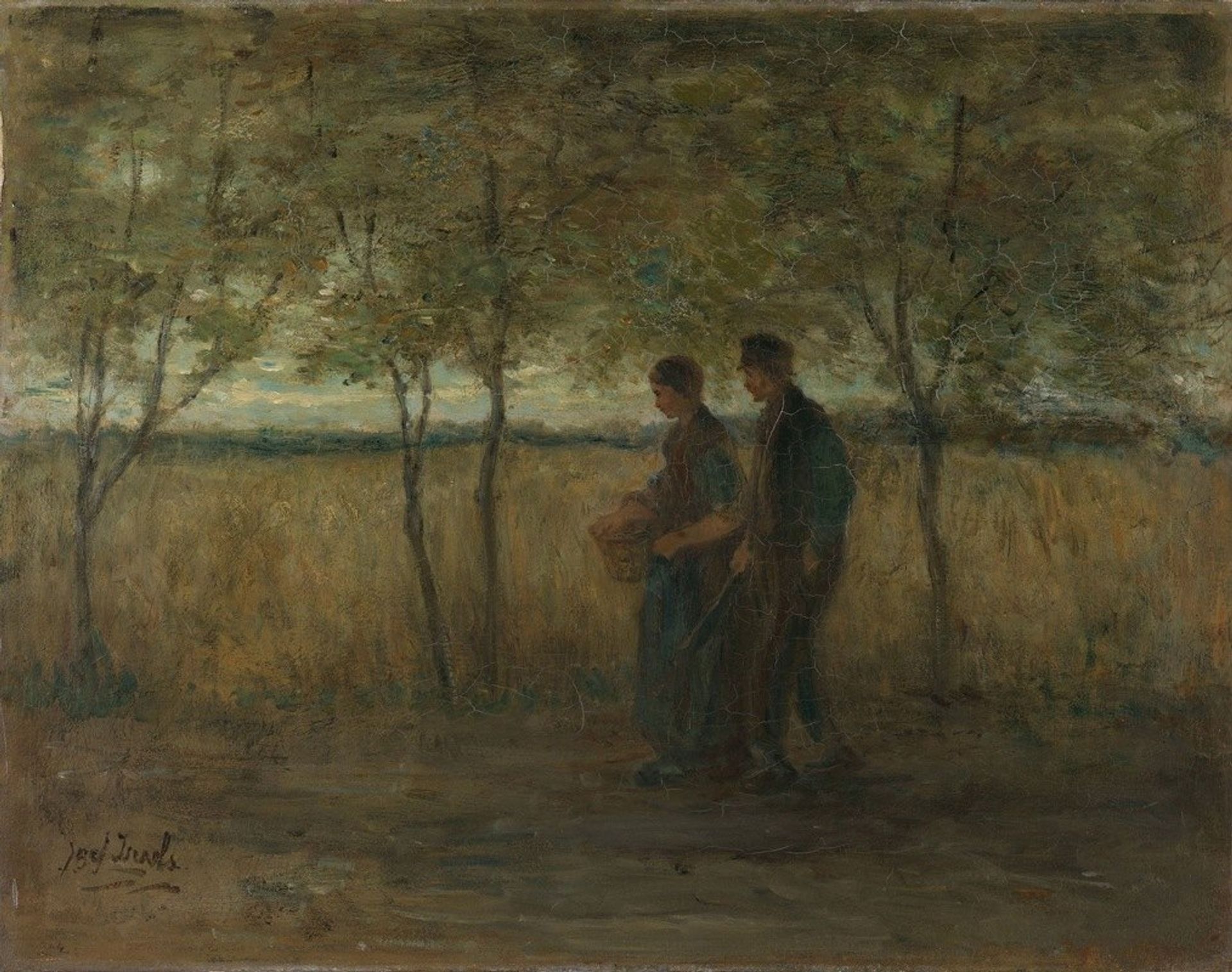 ‘Turning homewards’ by Jozef Israëls