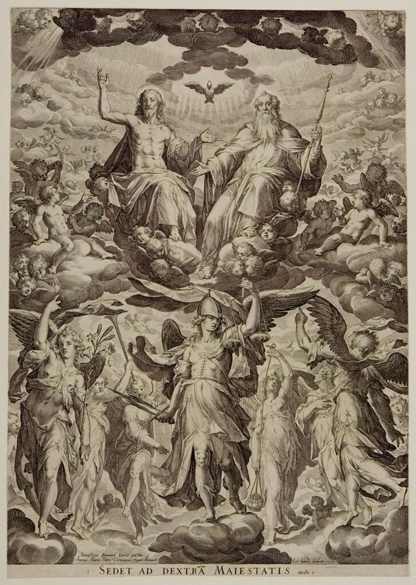 The Last Judgment by Johann Sadeler I