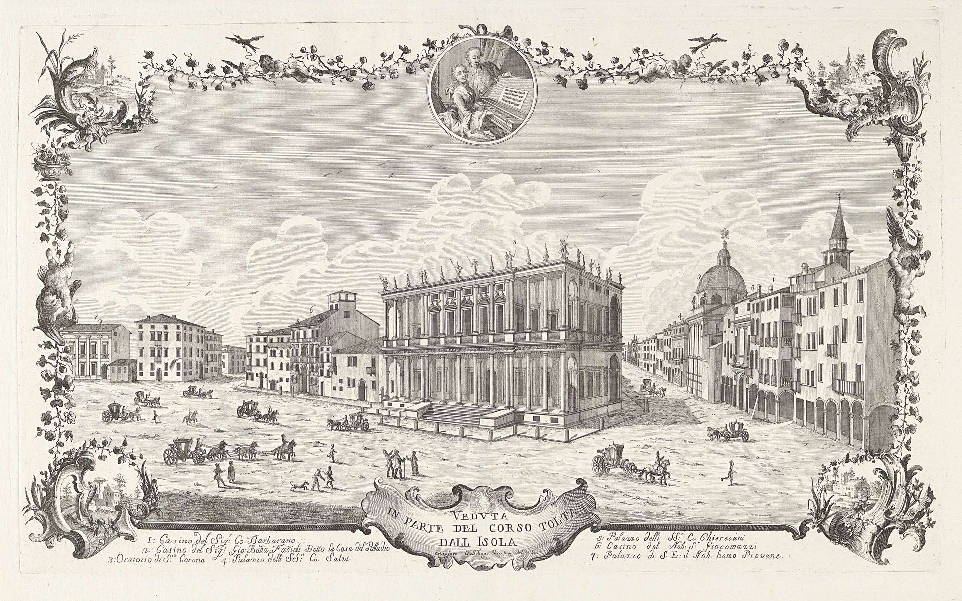 Corso Tolta in Vicenza by Cristoforo dall' Acqua