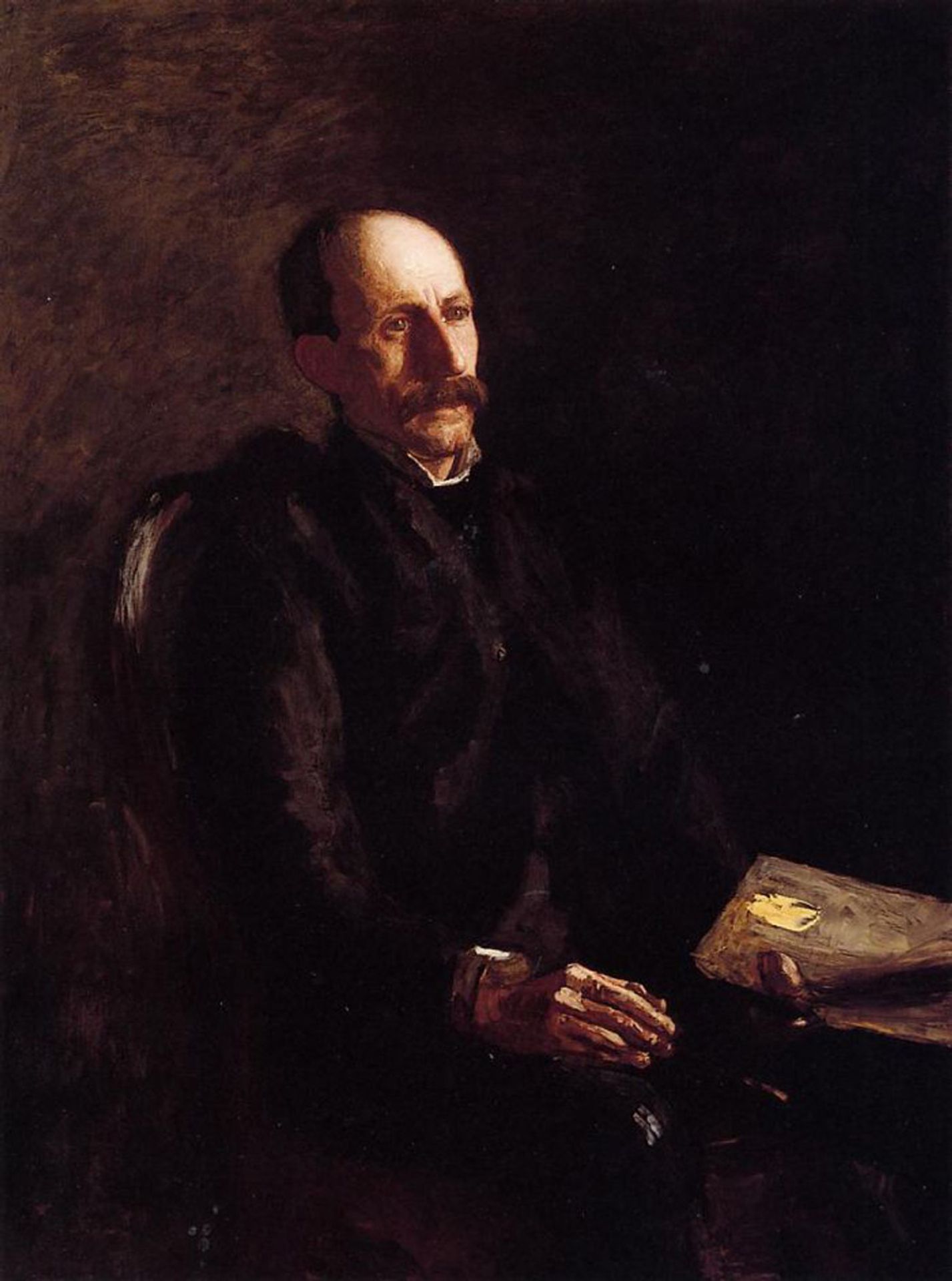 Portrait of Charles Linford, the Artist by Thomas Eakins