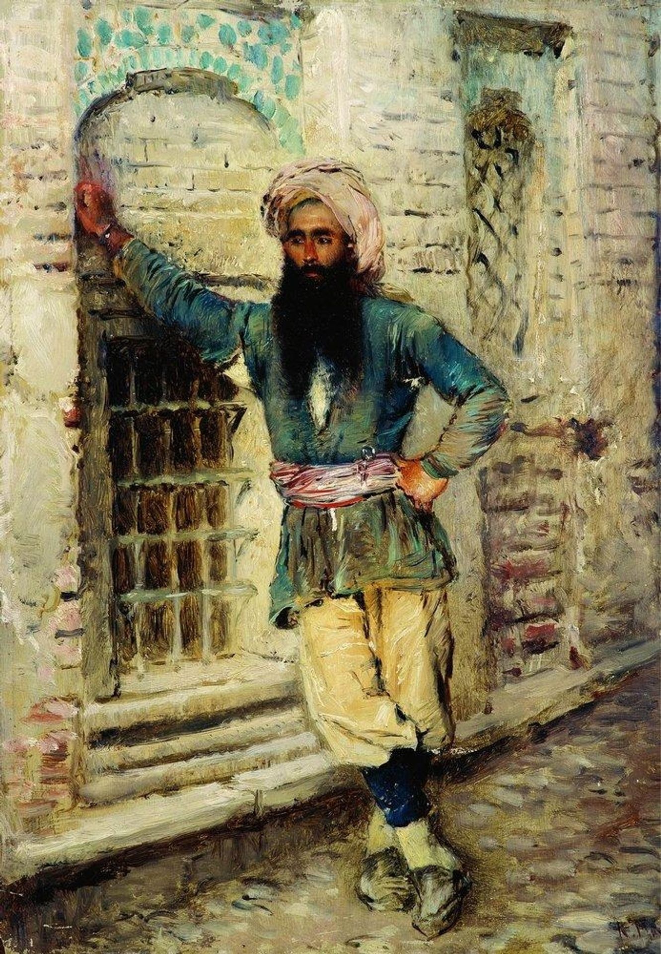 Oriental Motif by Konstantin Egorovich Makovsky