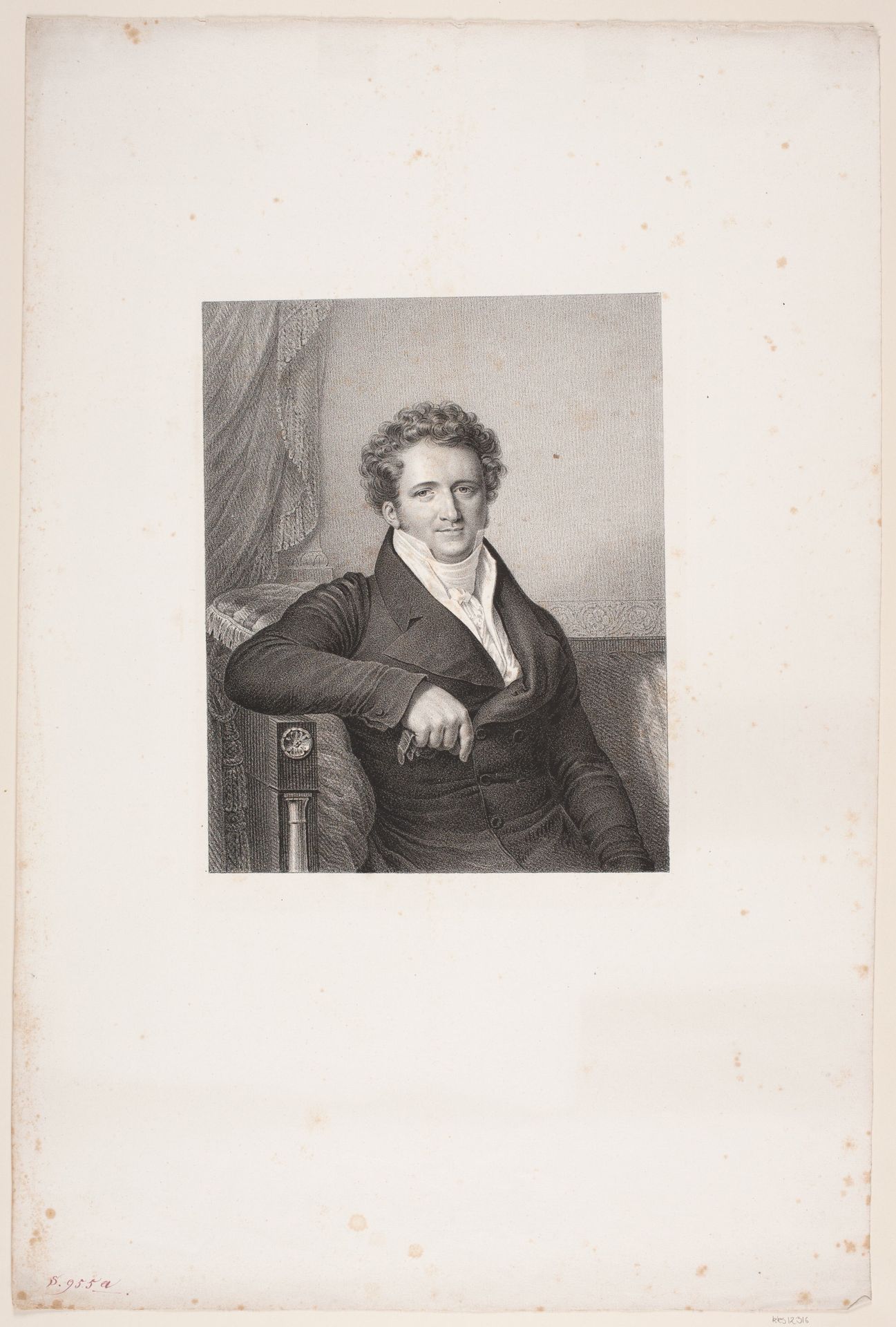 Christian VIII som prins by WIlhelm Heuer