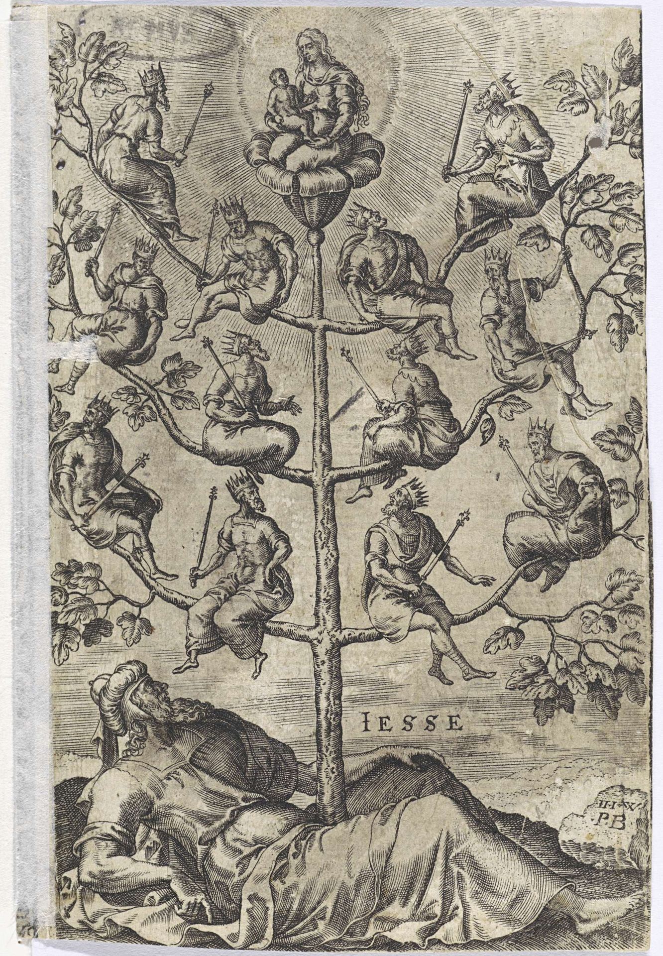 Tree of Jesse by Wierix