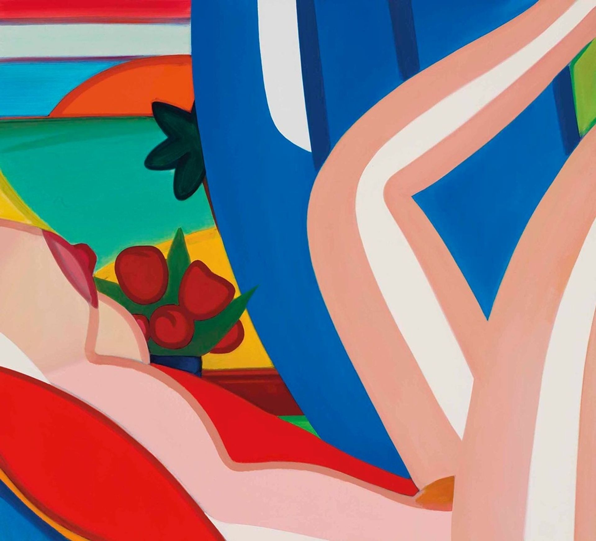 Sunset Nude by Tom Wesselmann