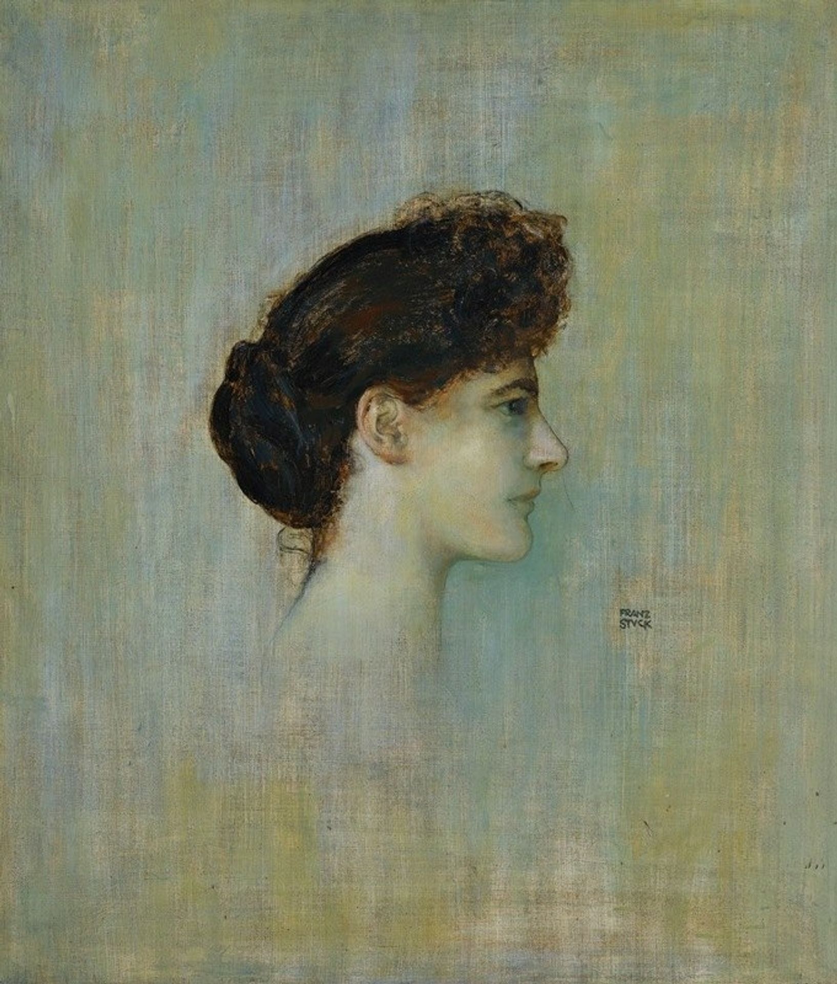 Damenbildnis by Franz von Stuck