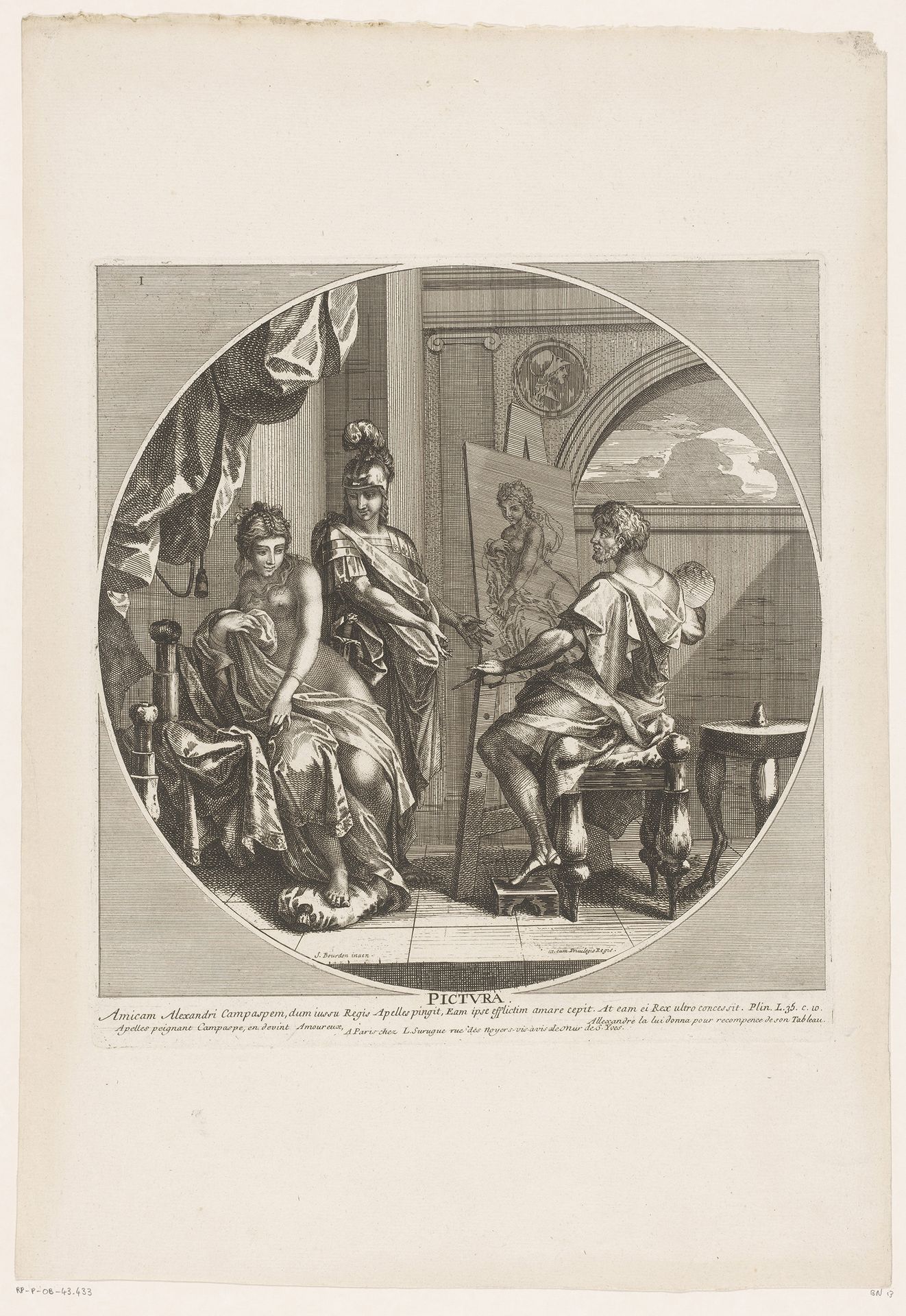 Schilderkunst by Jacques-Antoine Friquet de Vauroze