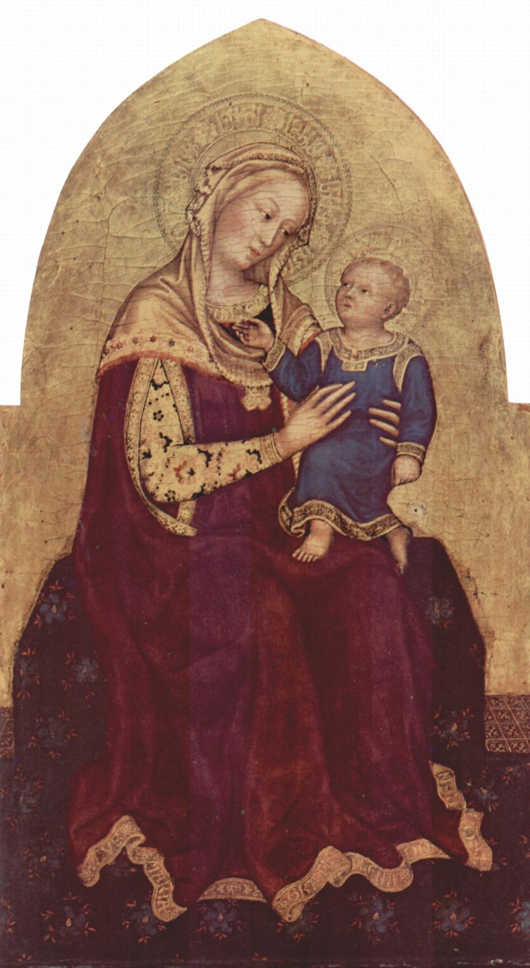 Madonna by Gentile da Fabriano
