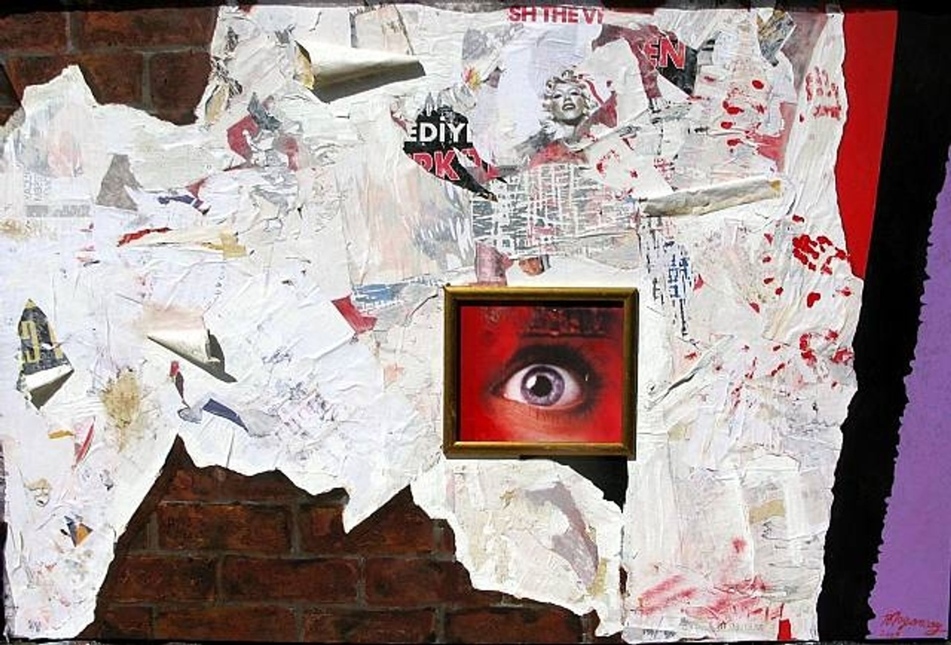 Eye Opener by Burhan Dogancay