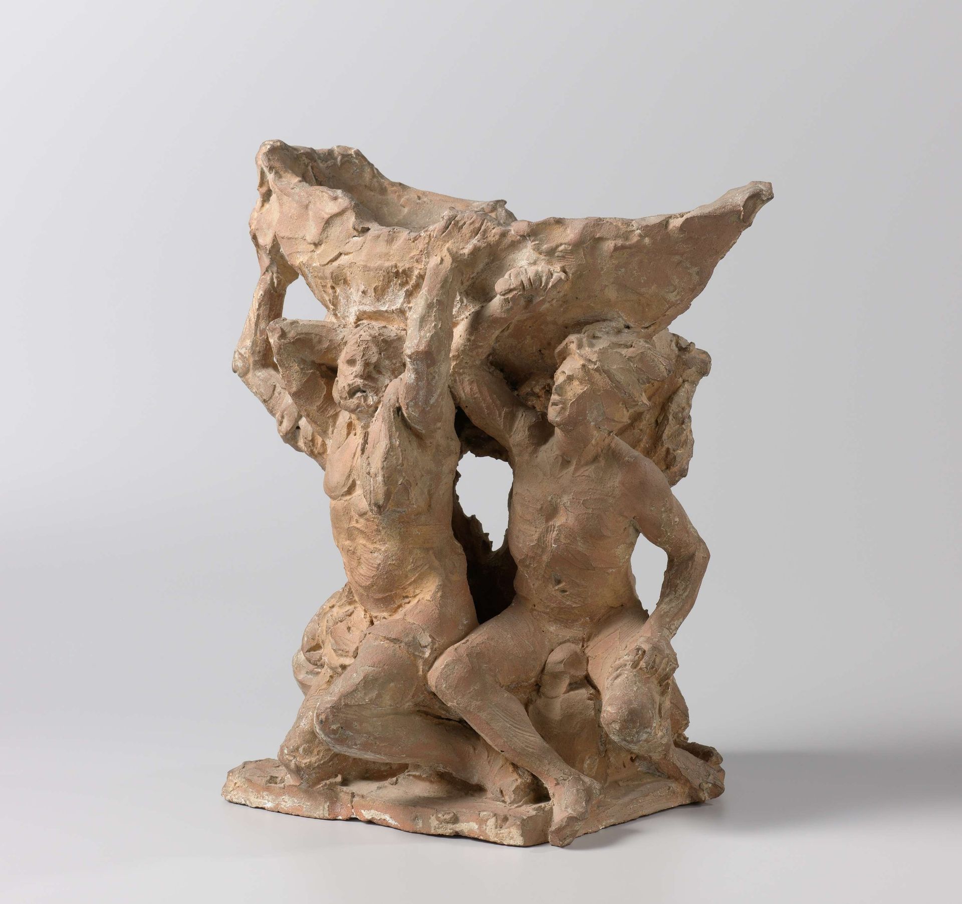 The Cog Boat Borne by Mercury, Hercules, Minerva and Neptune by Artus (I) Quellinus