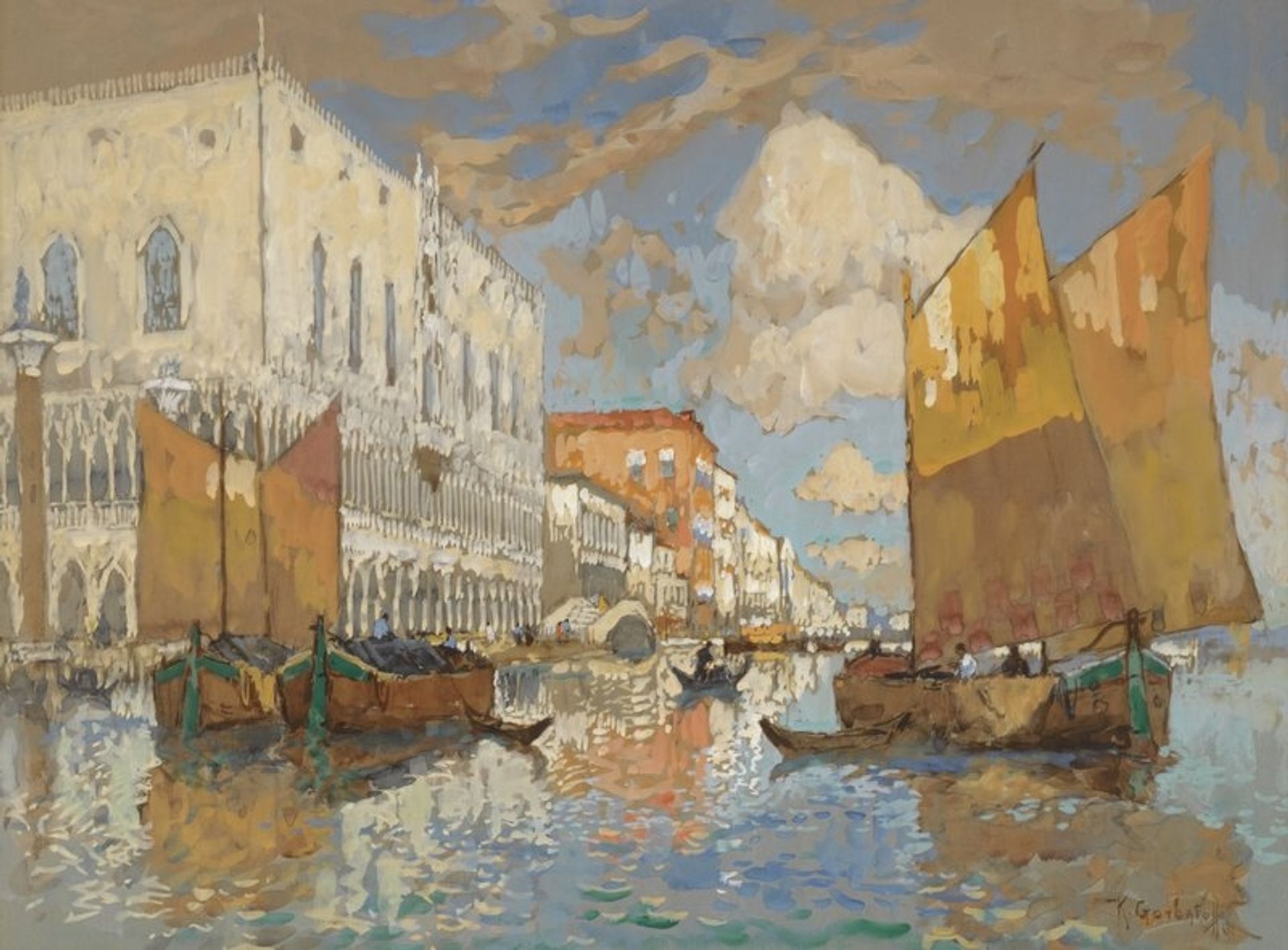 The Doge's Palace, Venice by Konstantin Gorbatov