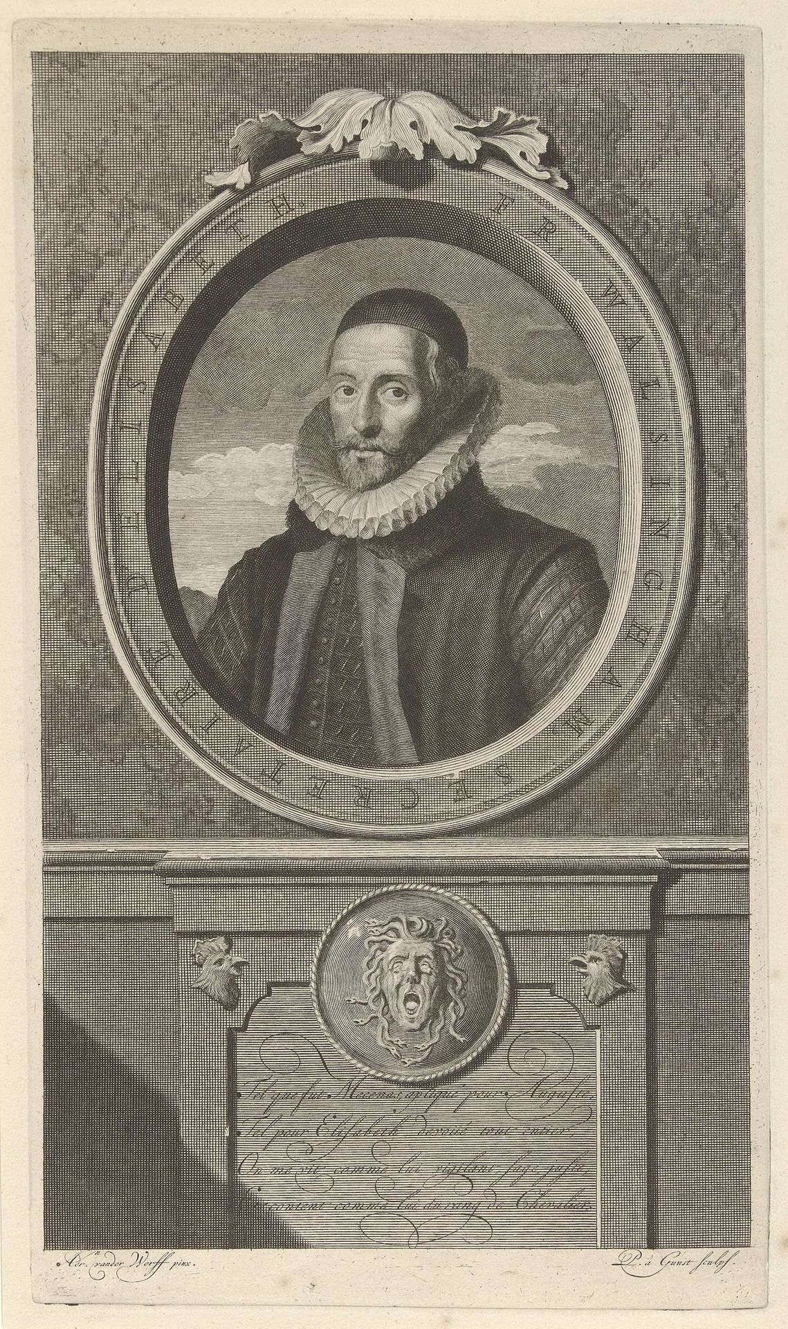 Portret van Francis Walsingham by Pieter van Gunst