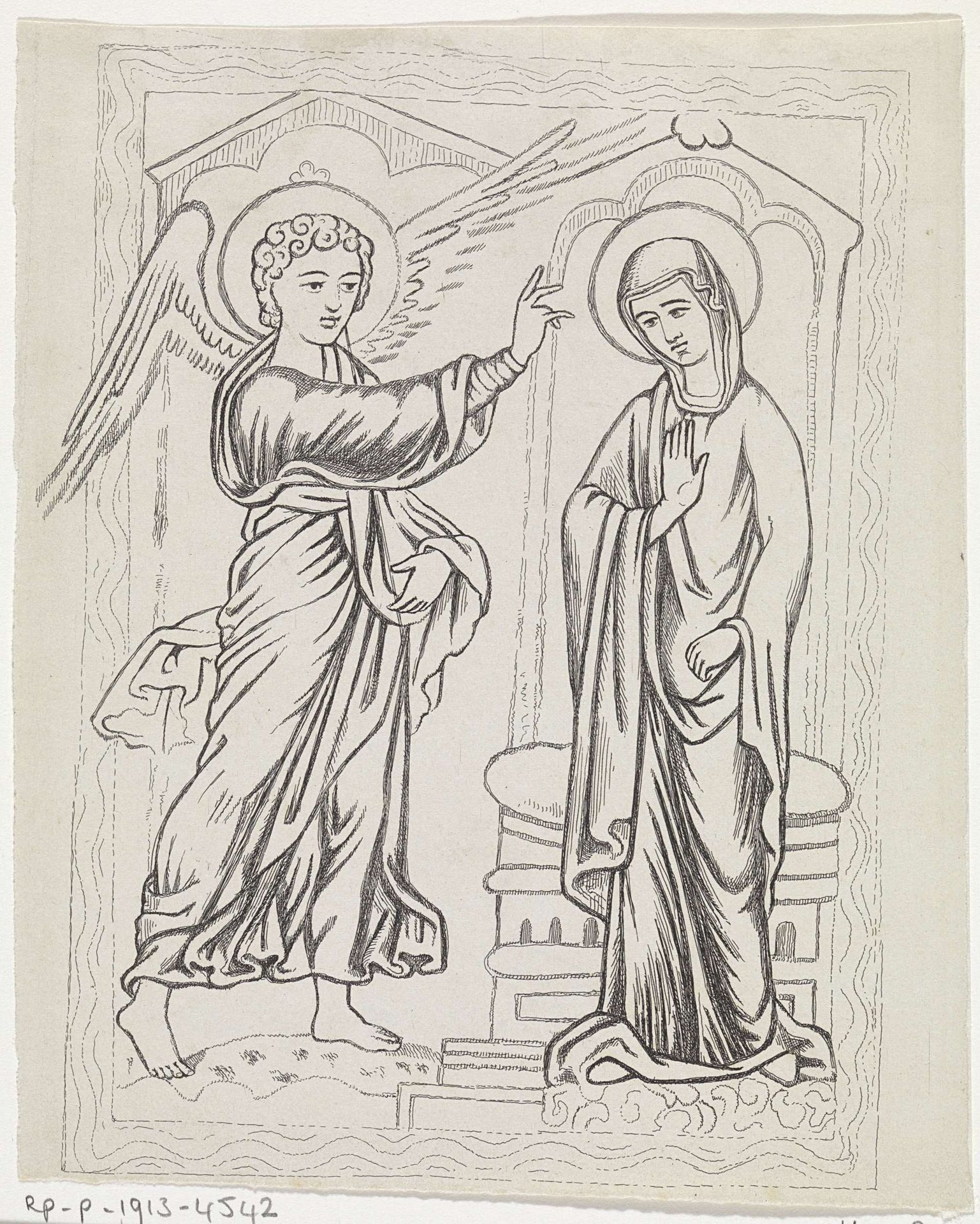Annunciatie by Arnoud Schaepkens