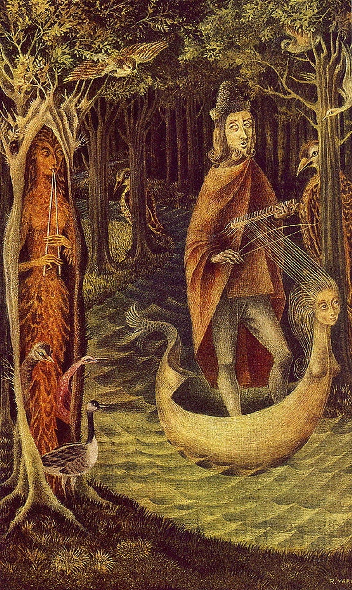 Troubadour by Remedios Varo