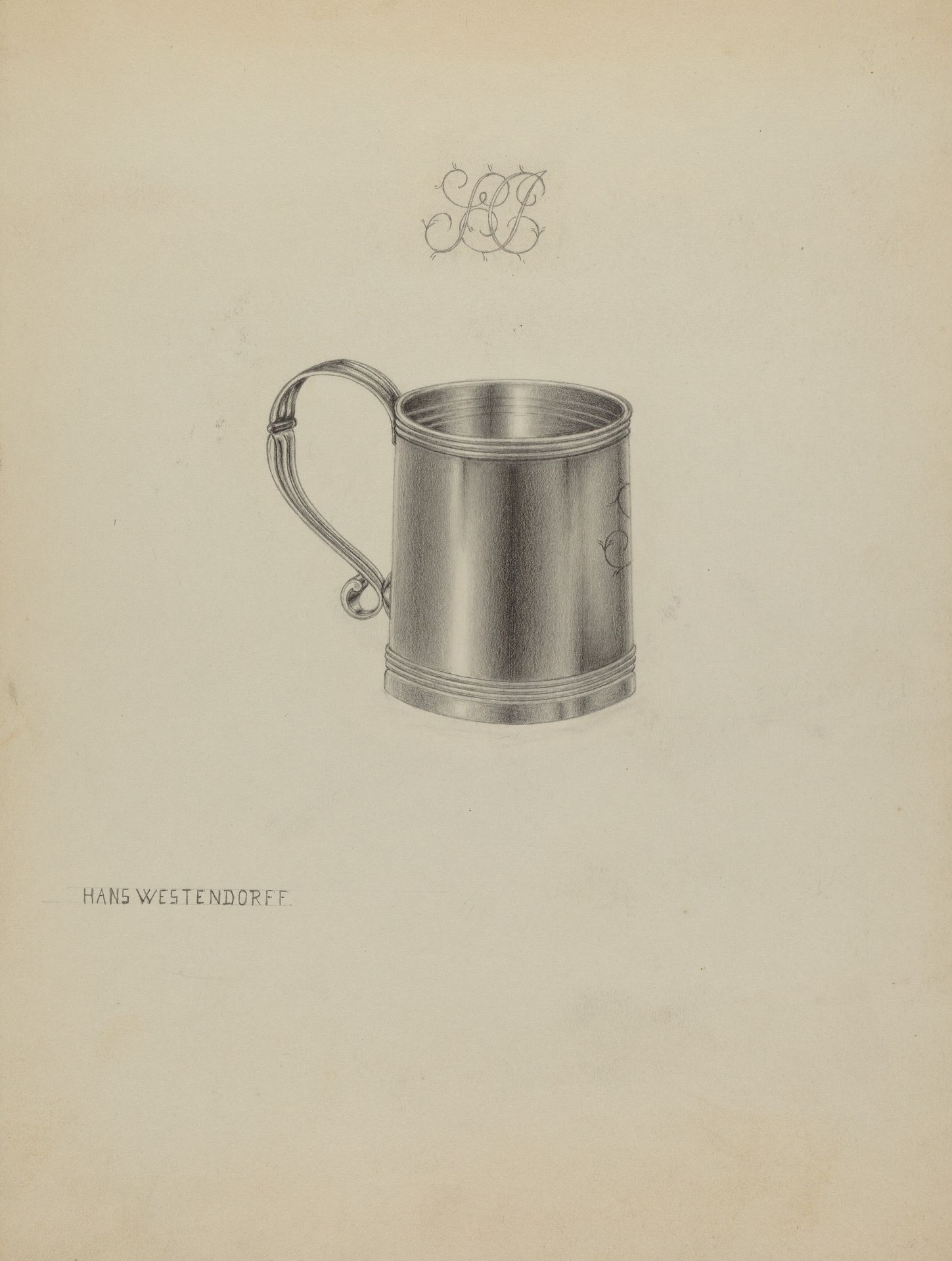Silver Mug by Hans Westendorff