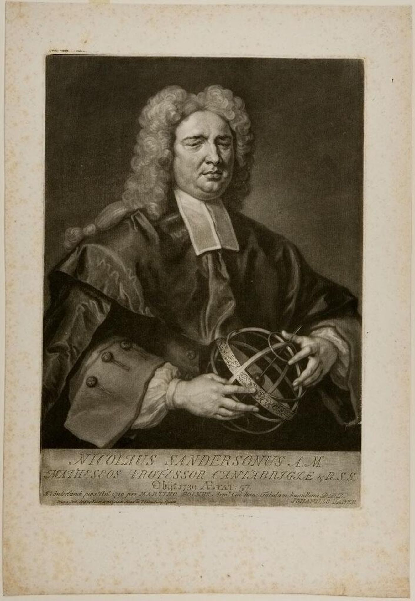 Nicholas Sanderson by Jan Faber the Younger