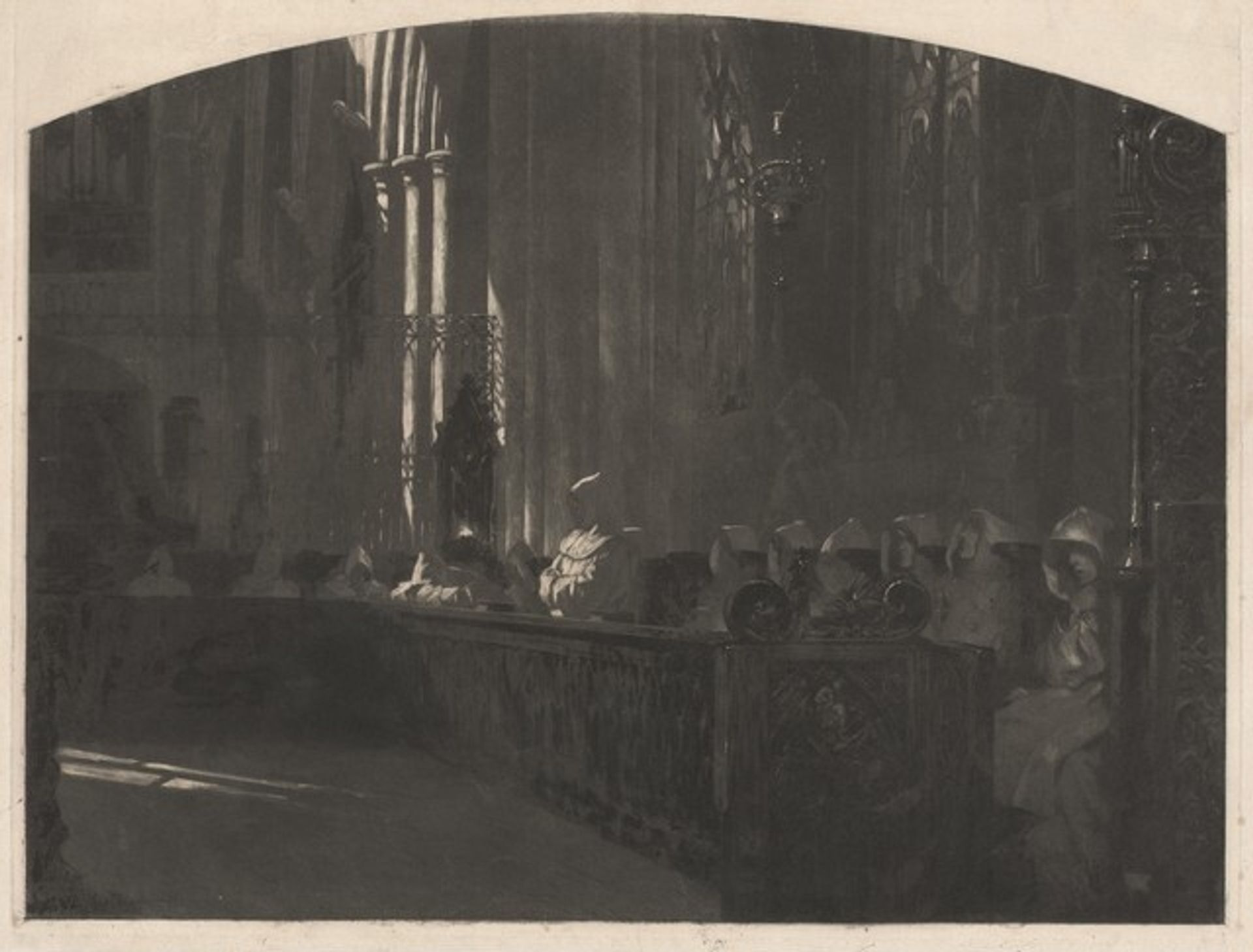 Matins by Lionello Balestrieri
