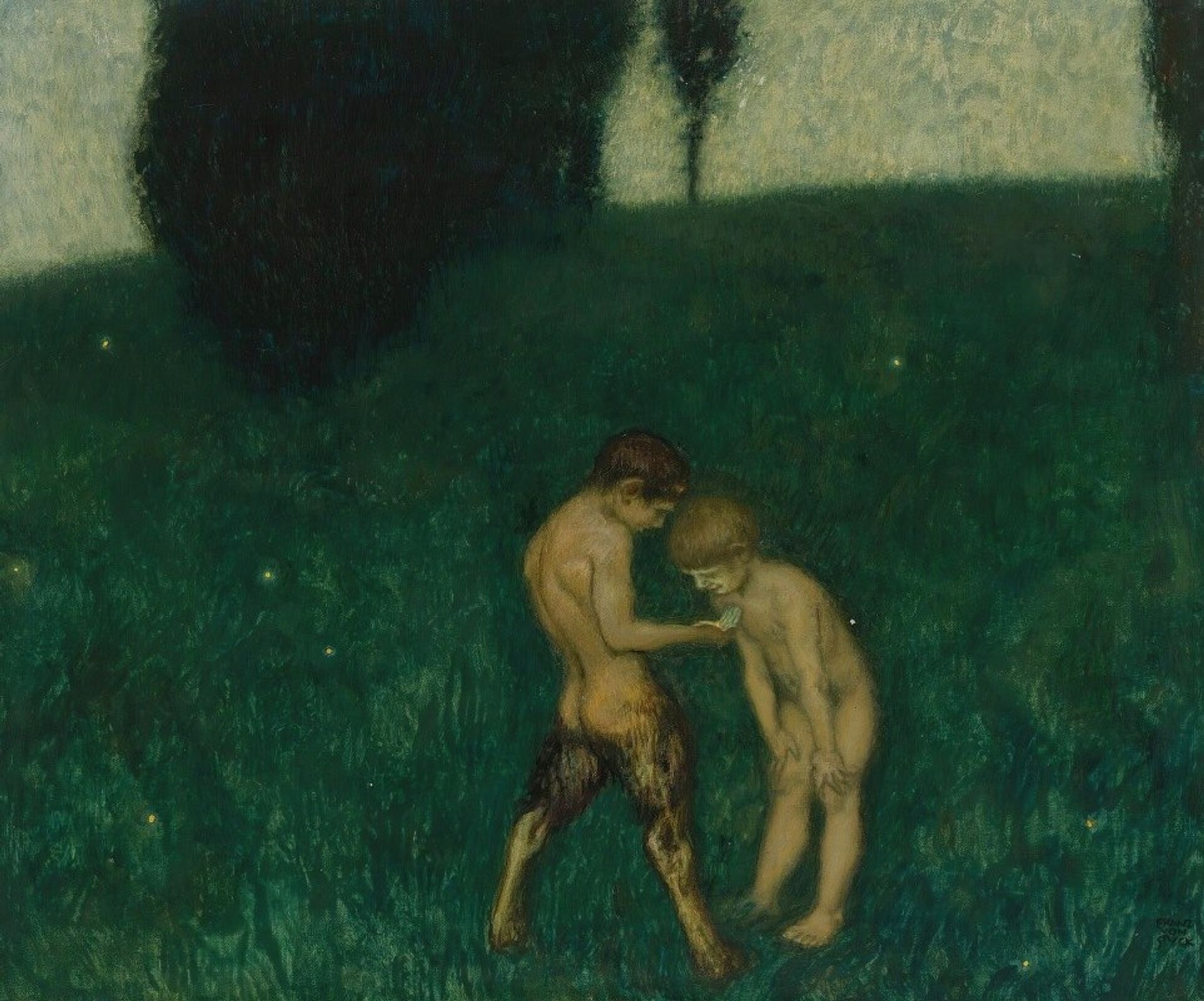 Glühwürmchen by Franz von Stuck