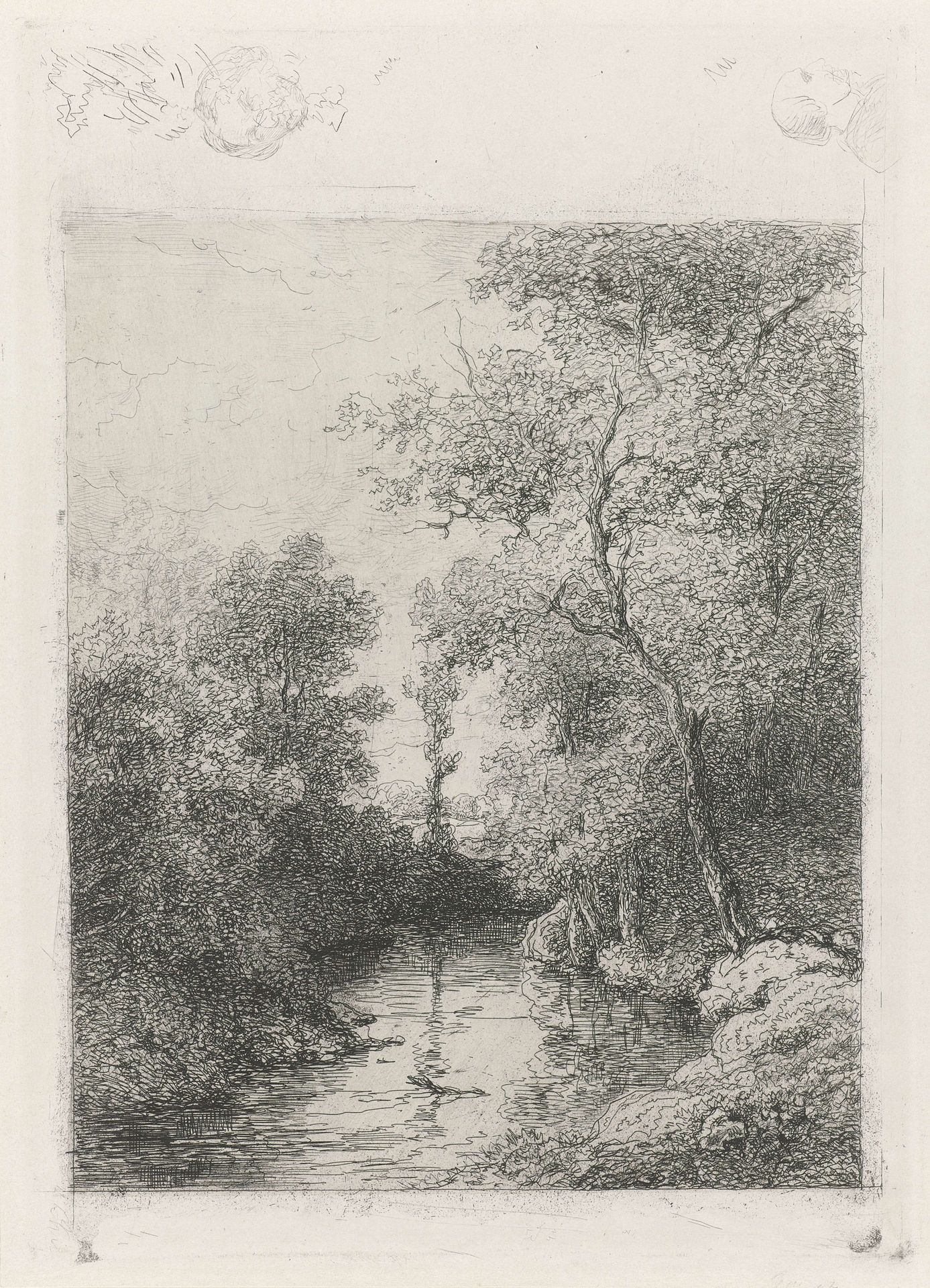 Kreek by Willem Roelofs