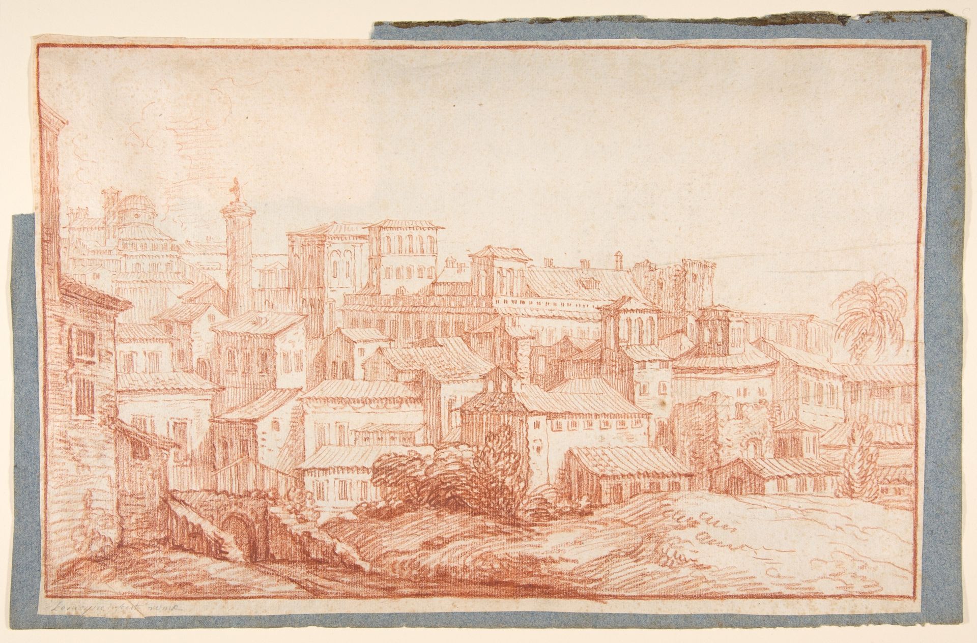 View of Rome by François Le Moyne