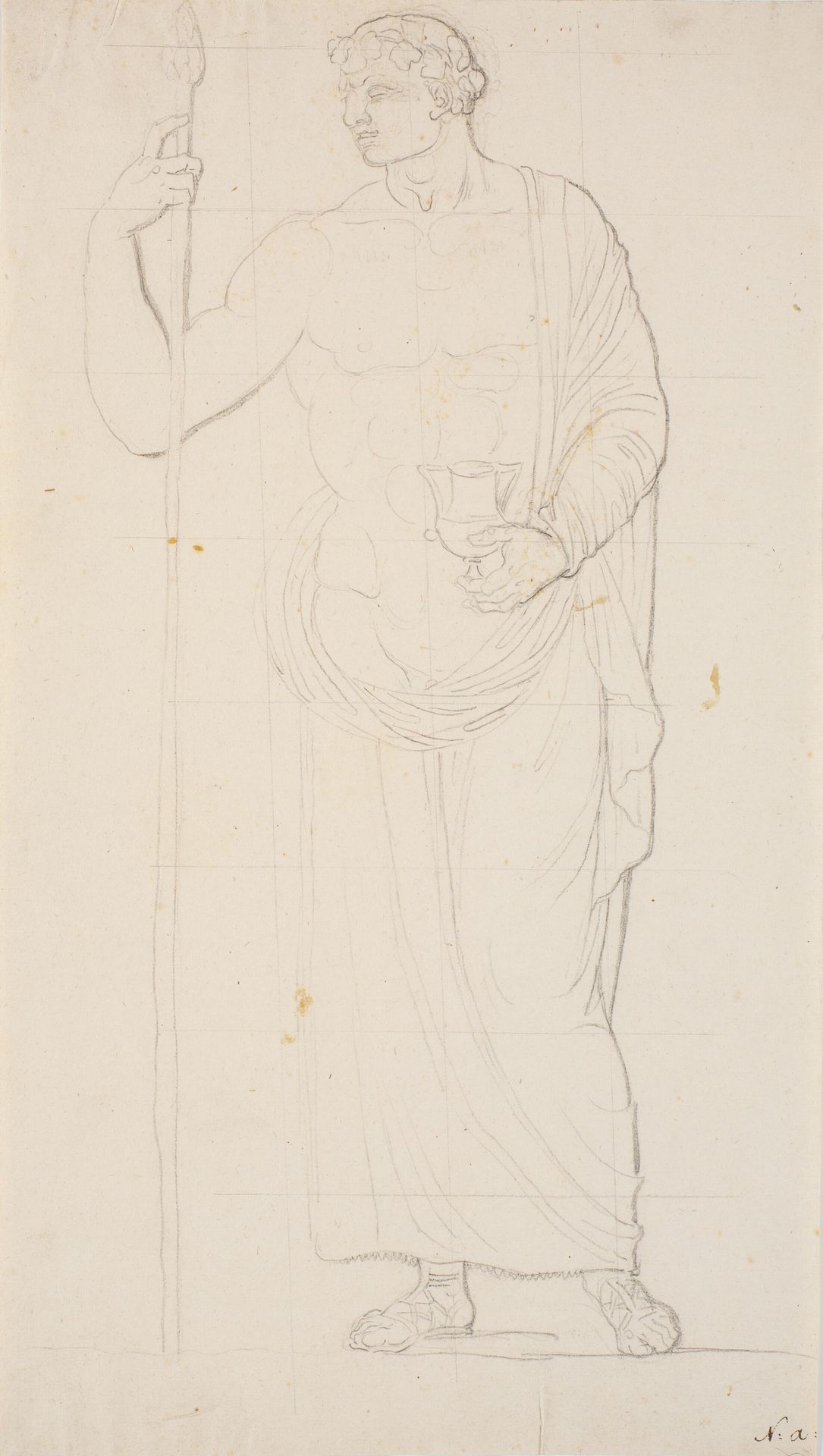 Dionysos by Nicolai Abildgaard