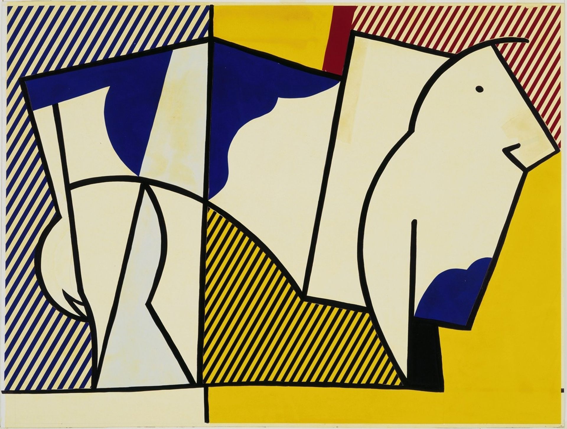 Study for Bull III by Roy Lichtenstein