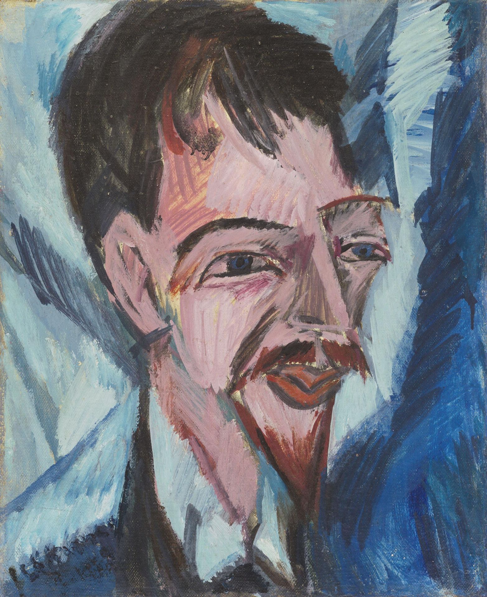 Alfred DÃ¶blin by Ernst Ludwig Kirchner