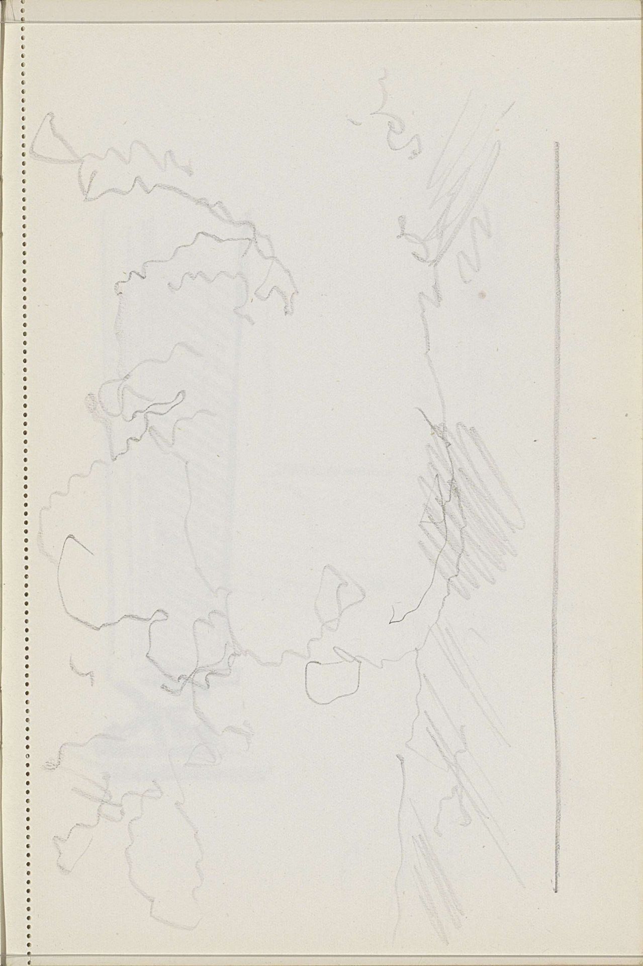 Wolkenlucht by Cornelis Vreedenburgh