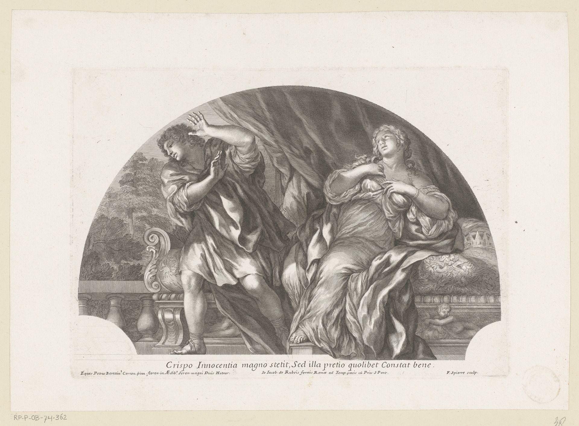 Crispus en Fausta by François Spierre