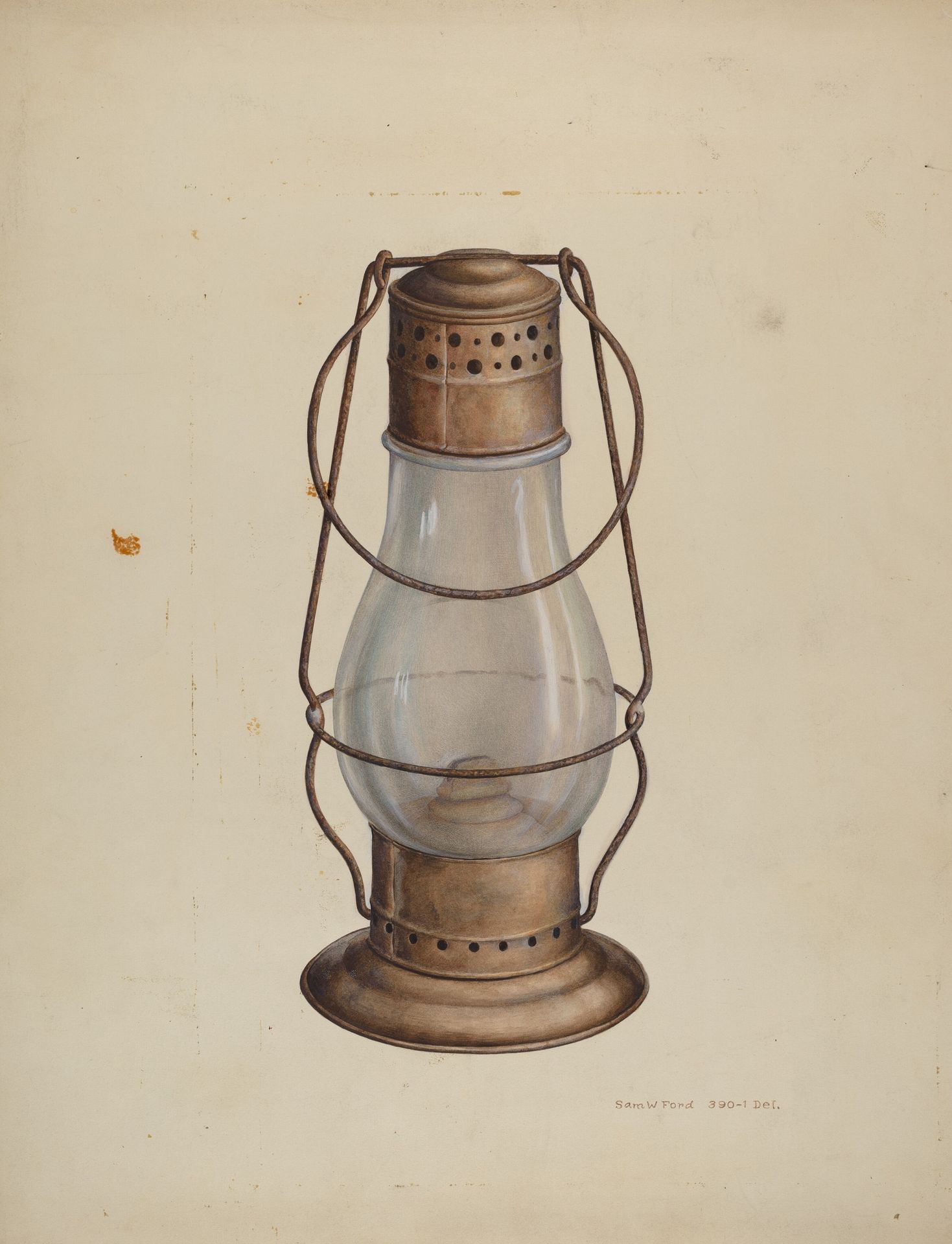 Lantern by Samuel W. Ford