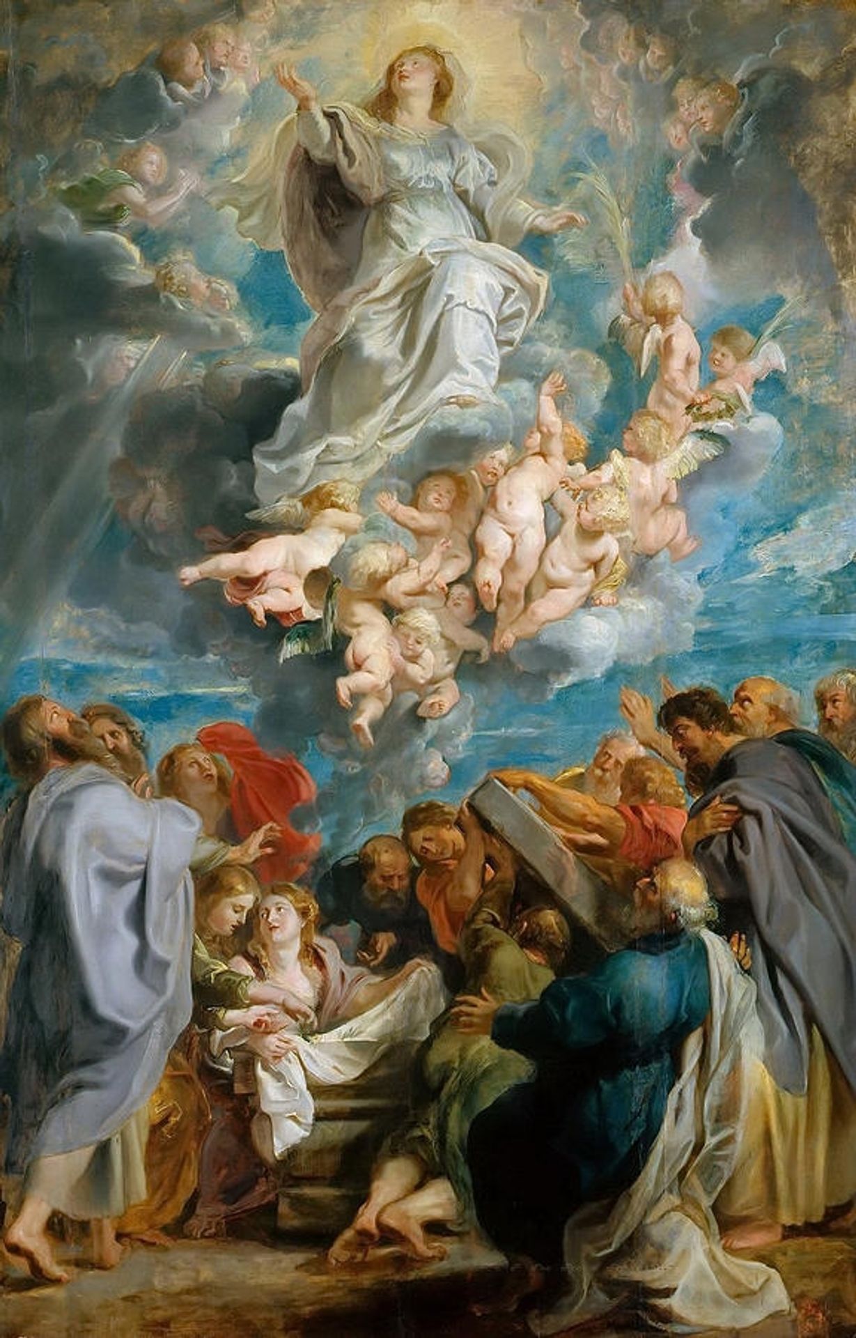 Assumption of Virgin by Peter Paul Rubens